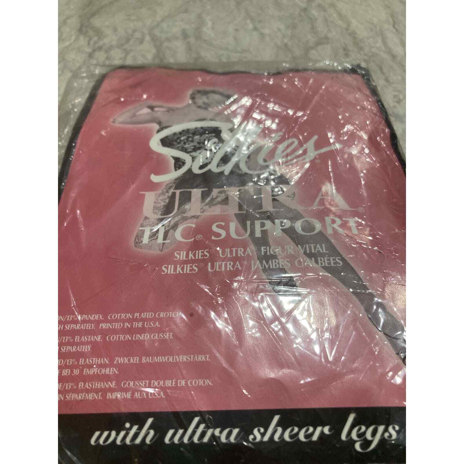 Sheer Nylon Spandex Leggings Queen Size Taupe USA Made Vintage Retro New NWT - Thumbnail 3