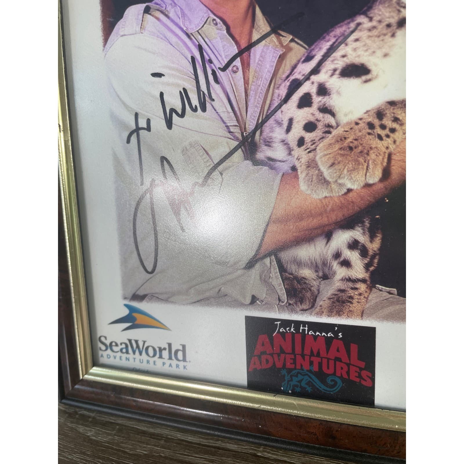 Jack Hanna Signed Photo 8x10 Framed Autograph Wildlife Zoo Animal Adventures - Thumbnail 5