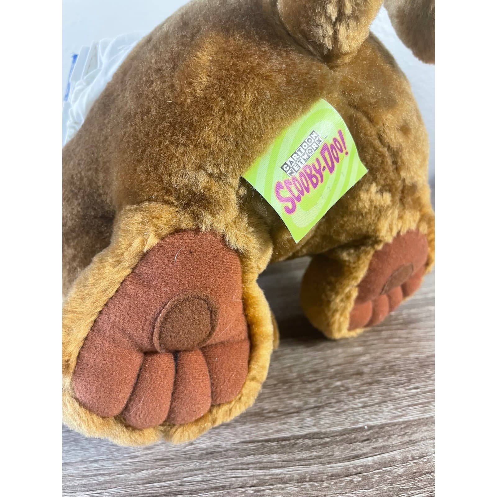 Scooby Doo Talking Plush 2001 Hanna Barbera 14” Cartoon Network Toy - Thumbnail 9