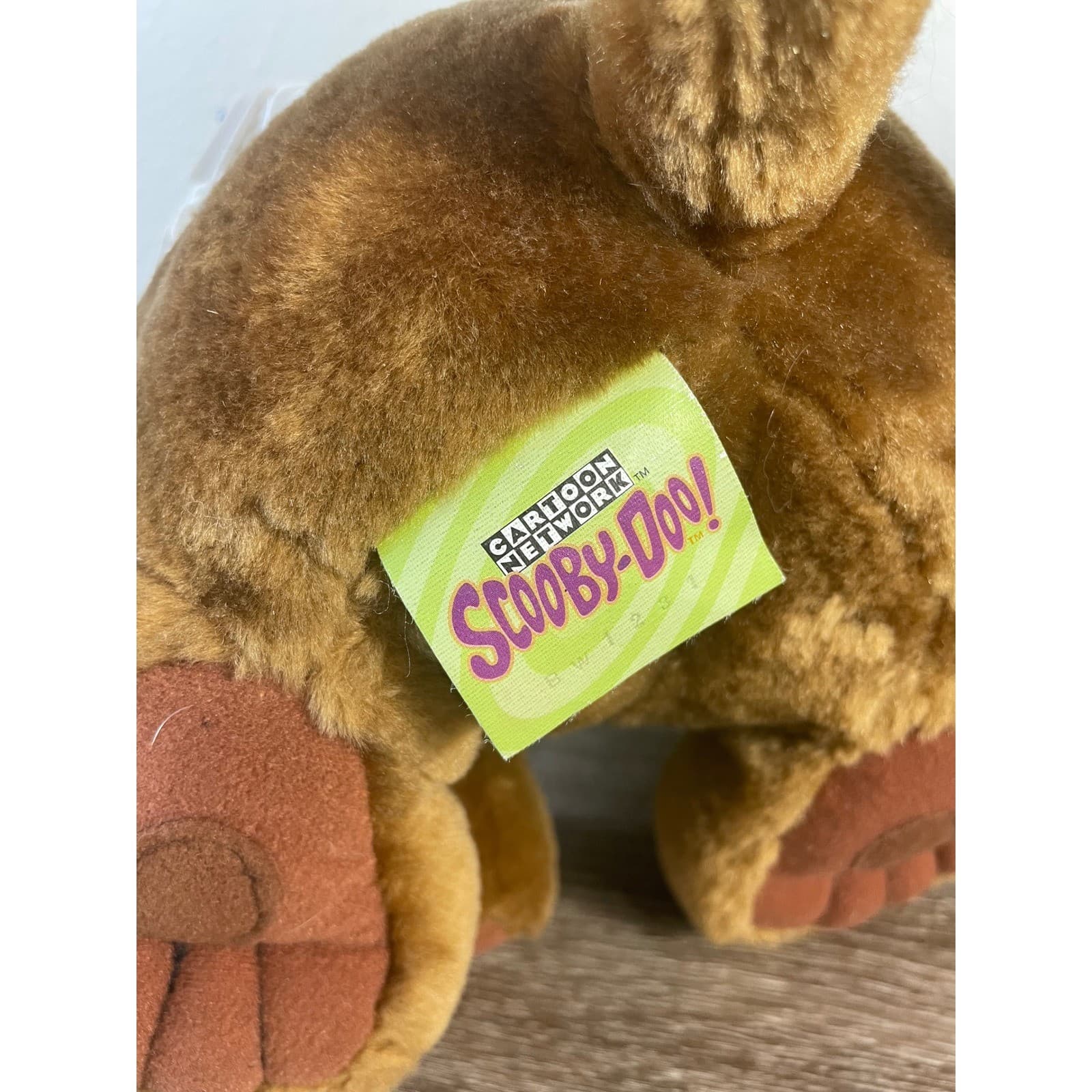 Scooby Doo Talking Plush 2001 Hanna Barbera 14” Cartoon Network Toy - Thumbnail 3