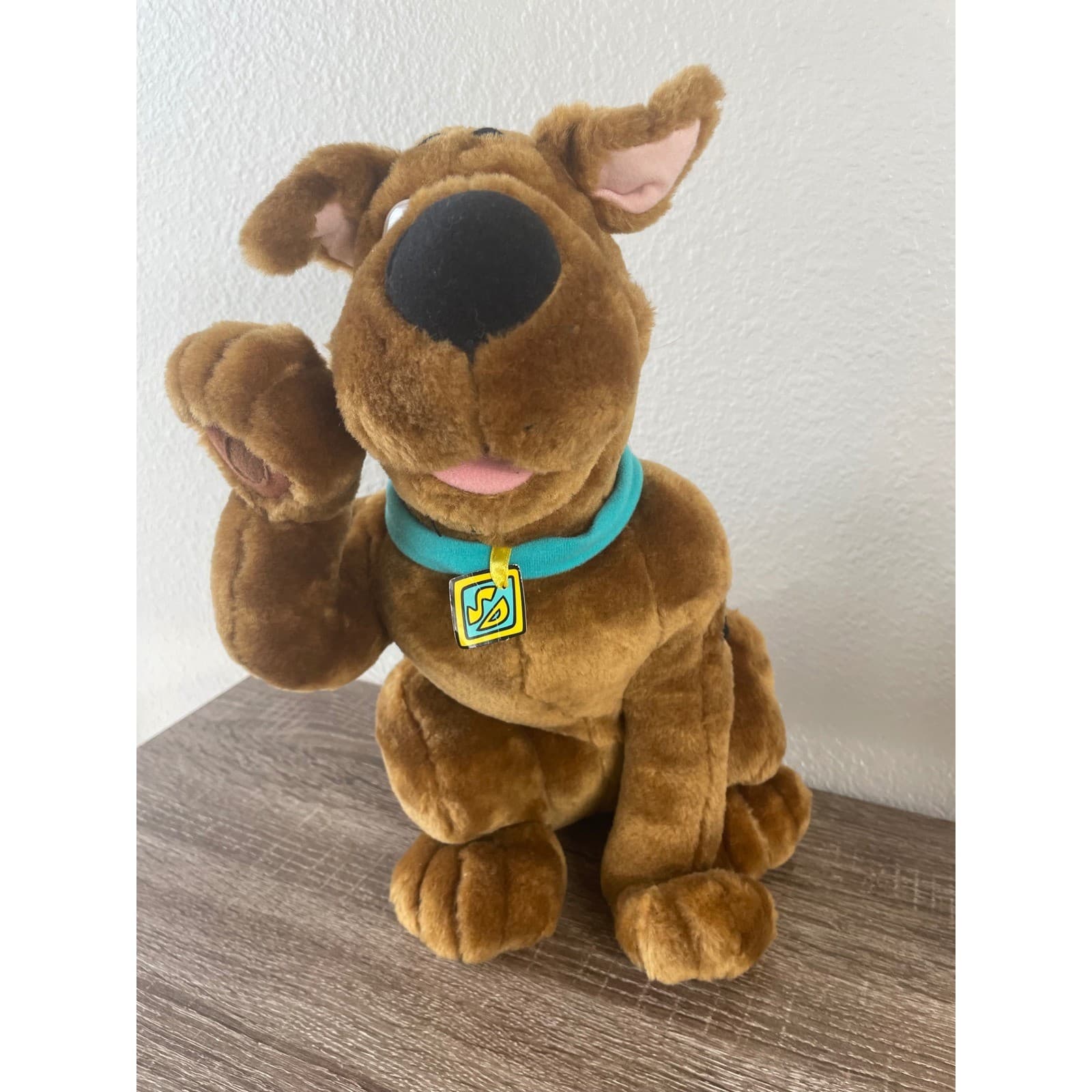 Scooby Doo Talking Plush 2001 Hanna Barbera 14” Cartoon Network Toy - Thumbnail 5