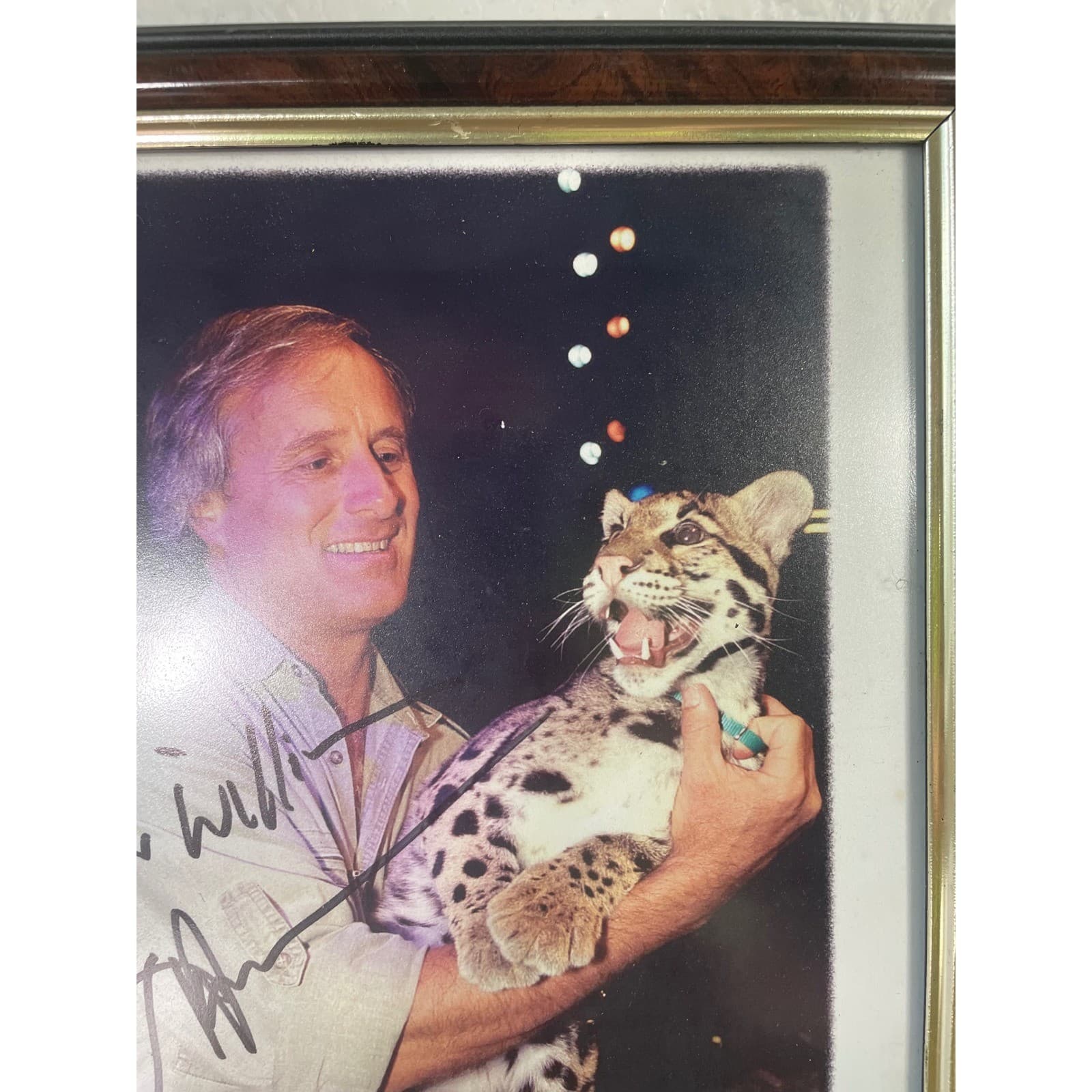Jack Hanna Signed Photo 8x10 Framed Autograph Wildlife Zoo Animal Adventures - Thumbnail 4