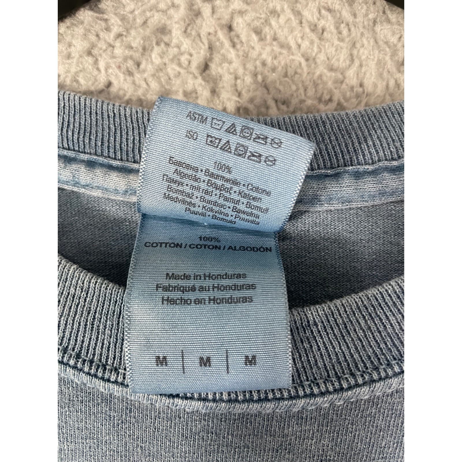 Rocky Mountain National Park Sweatshirt Mens M Blue Bear Colorado Hiking - Thumbnail 2