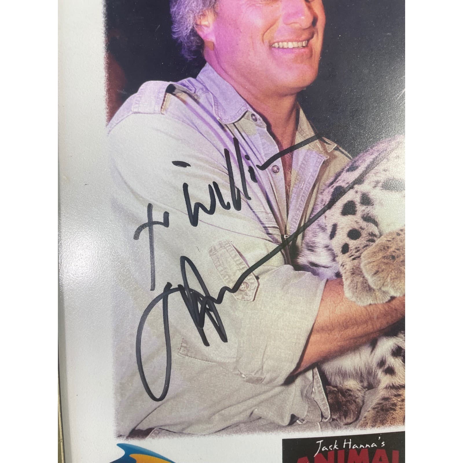 Jack Hanna Signed Photo 8x10 Framed Autograph Wildlife Zoo Animal Adventures - Thumbnail 3