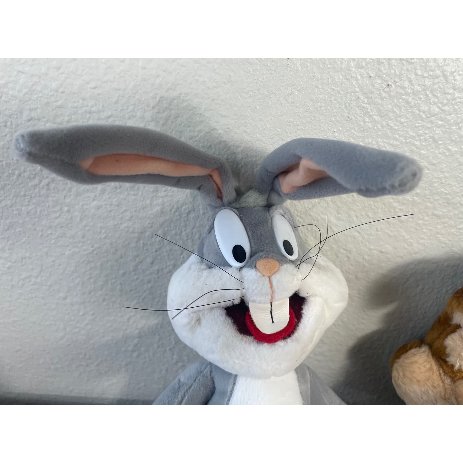 Vintage Looney Tunes Plush Lot Bugs Bunny Wile E Coyote 1994 1997 Warner Bros - Thumbnail 8