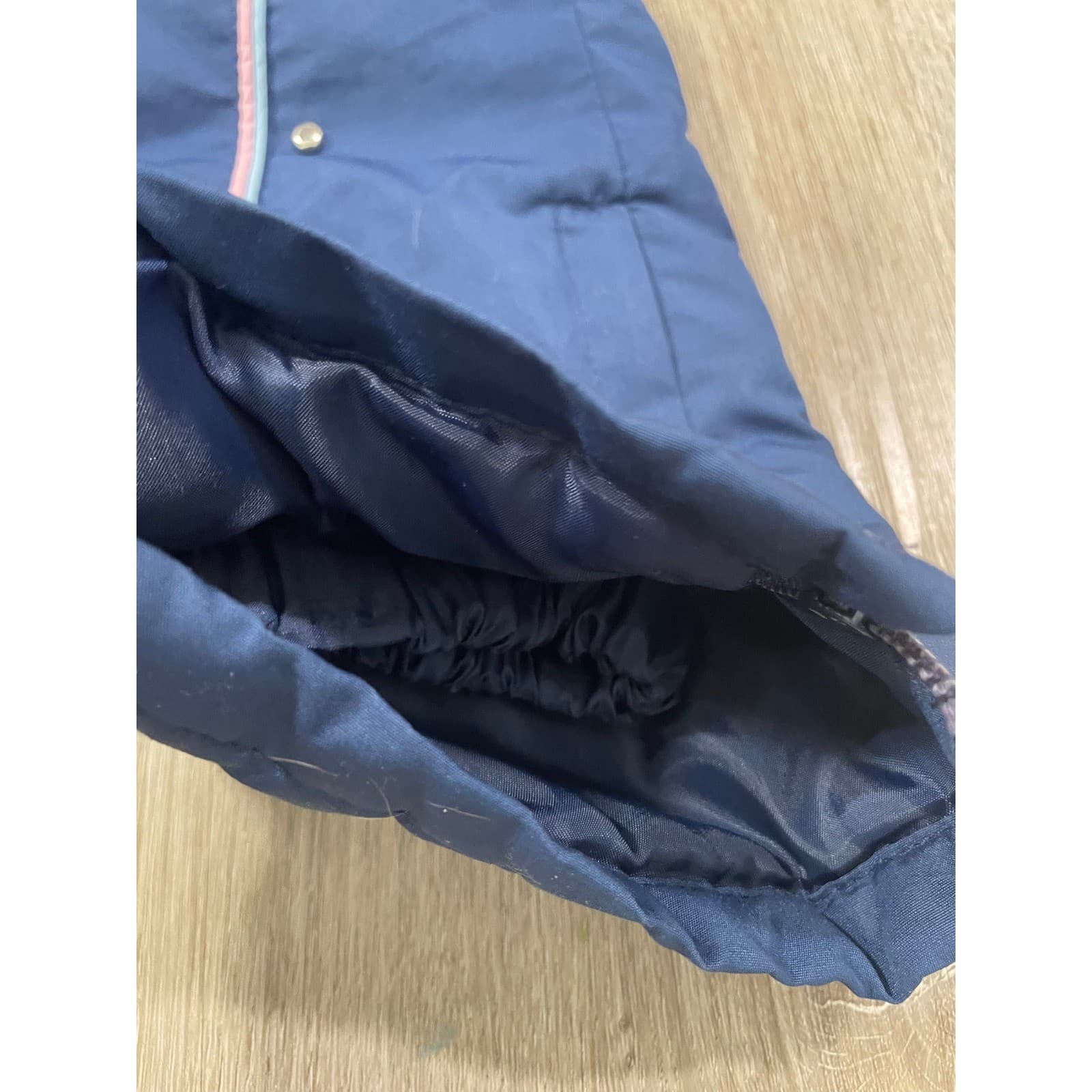 Protection System Lined Snow Pants Girls 6 Navy Blue Insulated Ski Snowboard - Thumbnail 11