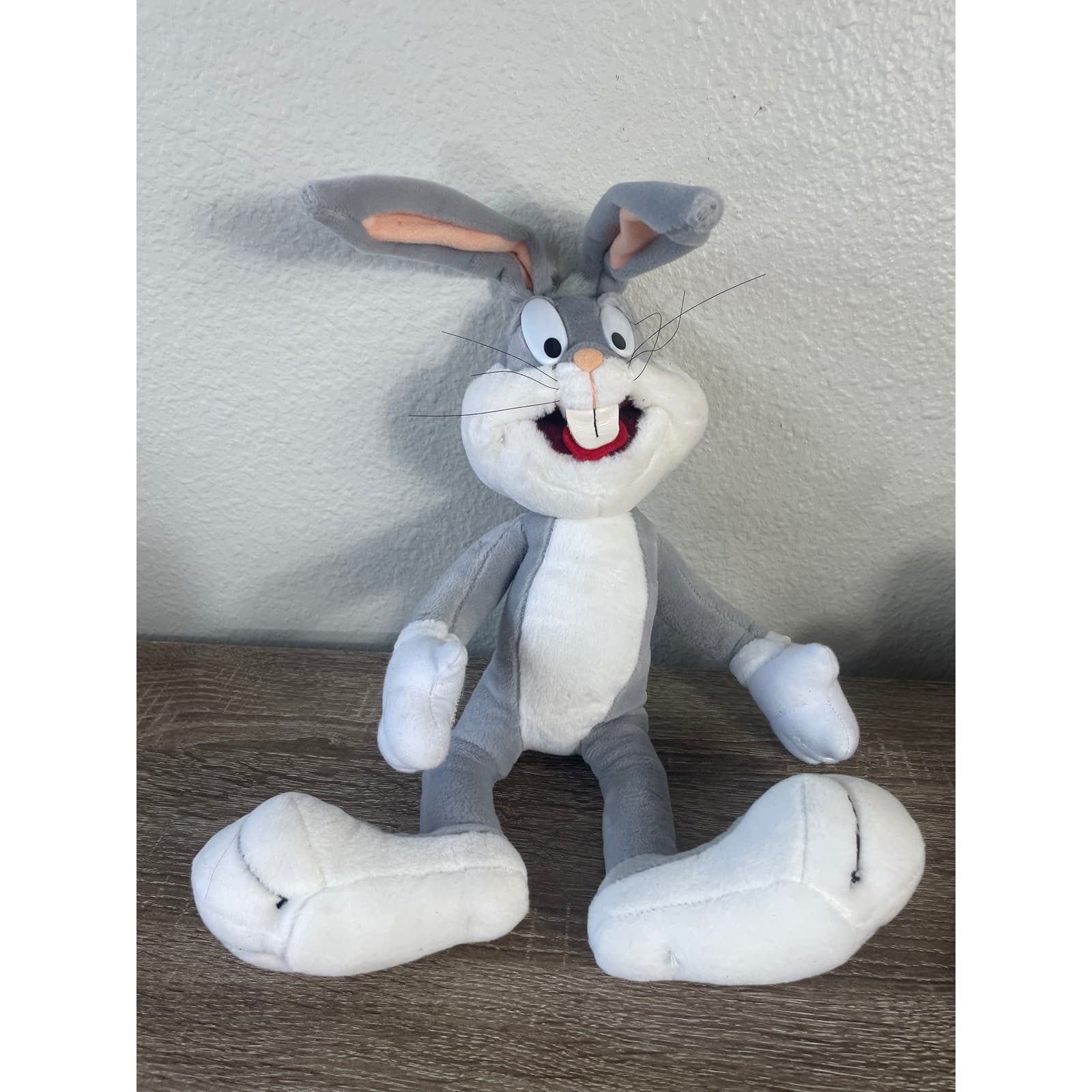 Vintage Looney Tunes Plush Lot Bugs Bunny Wile E Coyote 1994 1997 Warner Bros - Thumbnail 14