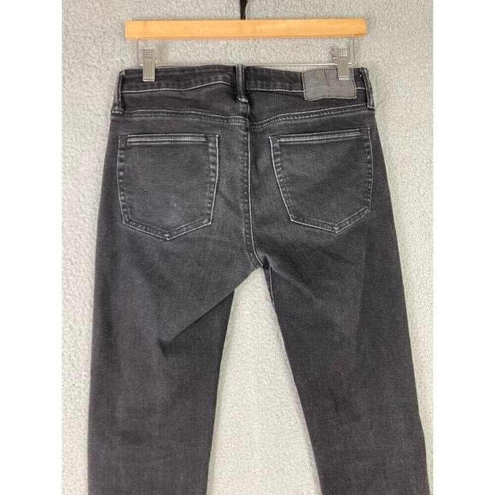 American Eagle Airflex Skinny Jeans Mens 29 X 32 Black Stretch Denim Flex Pocket - Thumbnail 8