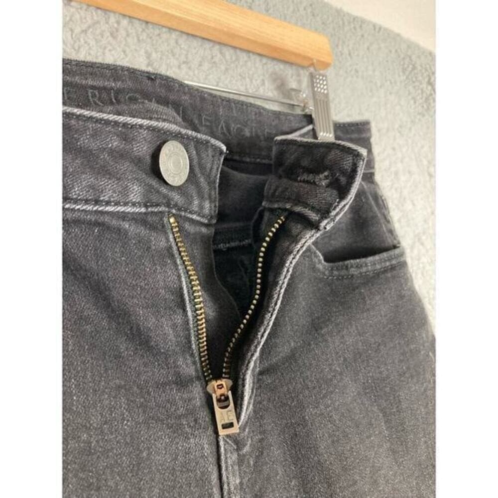 American Eagle Airflex Skinny Jeans Mens 29 X 32 Black Stretch Denim Flex Pocket - Thumbnail 9