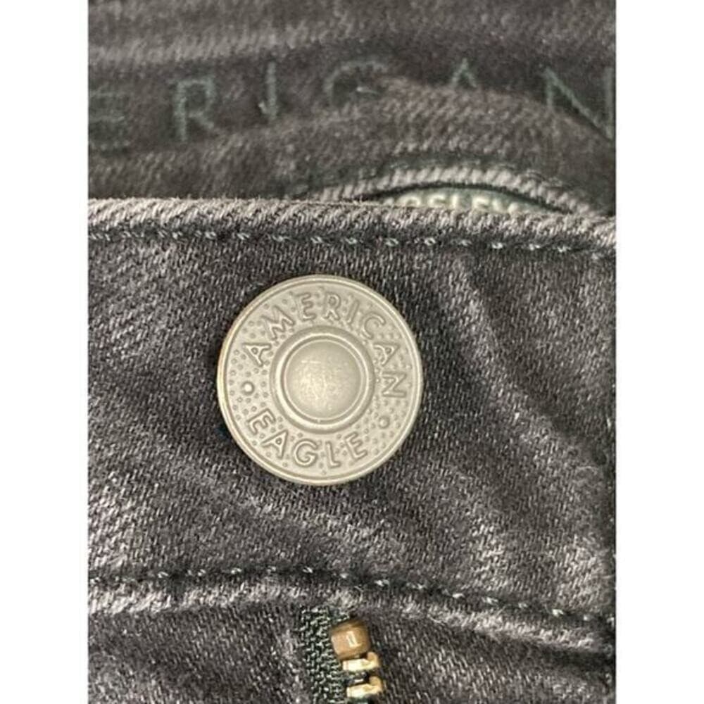American Eagle Airflex Skinny Jeans Mens 29 X 32 Black Stretch Denim Flex Pocket - Thumbnail 11