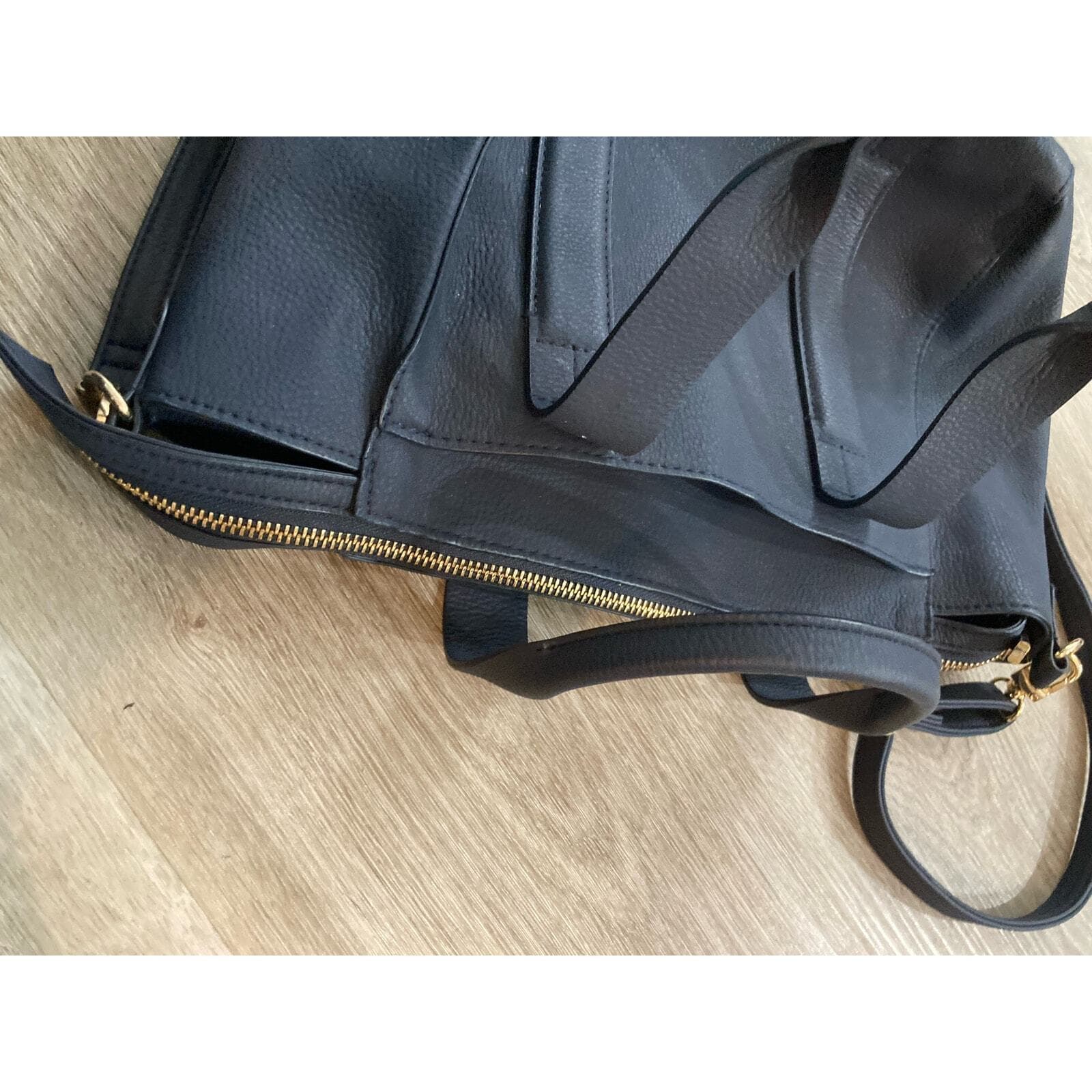 A New Day Bag Womens Navy Blue Messenger Satchel Crossbody Purse Target Handbag - Thumbnail 3