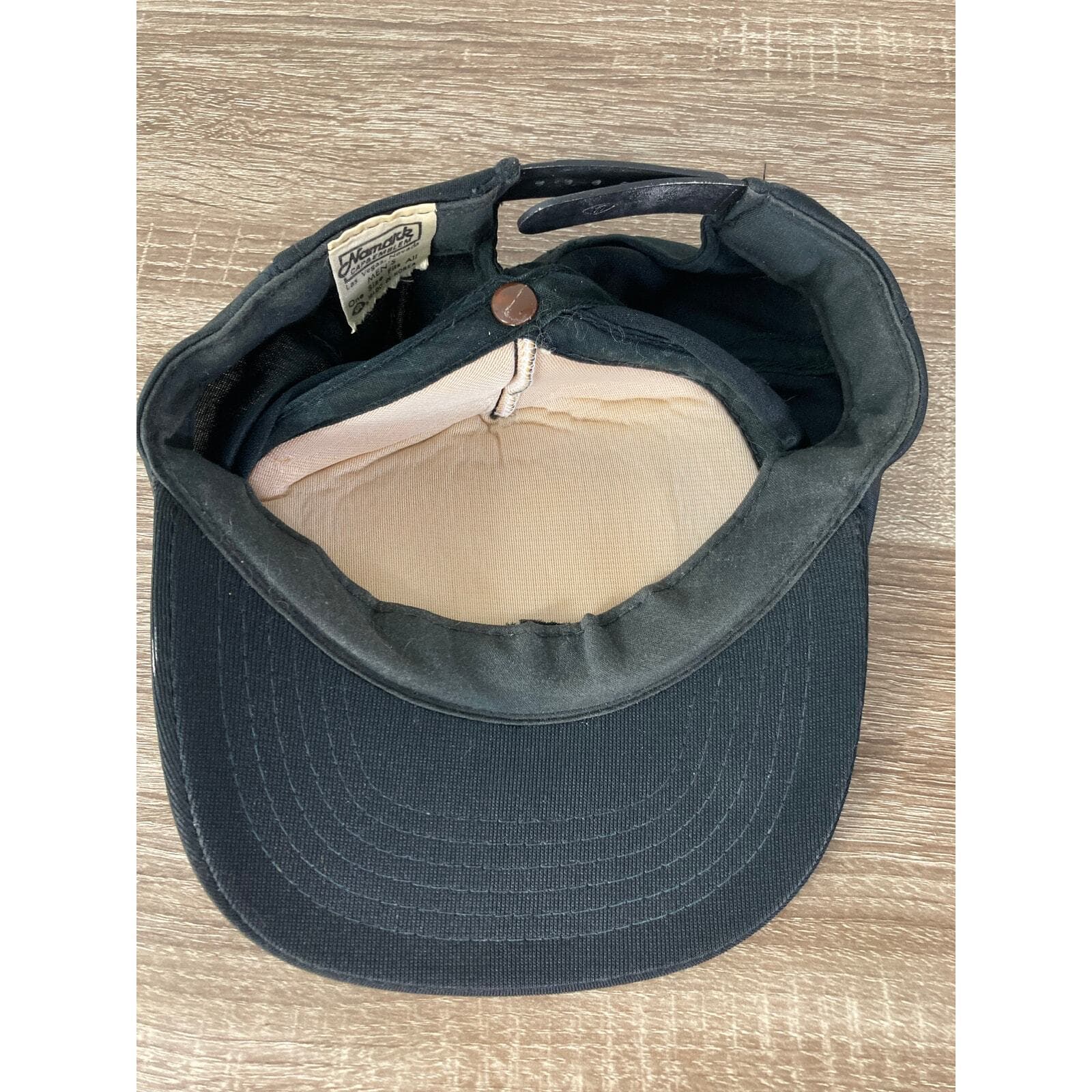 Vintage Sinclair Refinery EBASCO Hat Trucker Snapback Black Foam Mesh Gas Cap - Thumbnail 6