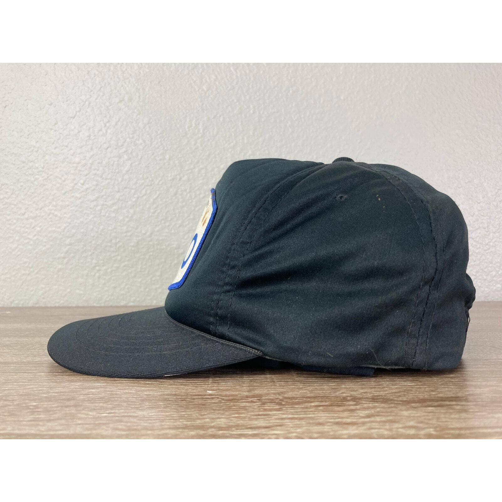 Vintage Sinclair Refinery EBASCO Hat Trucker Snapback Black Foam Mesh Gas Cap - Thumbnail 8