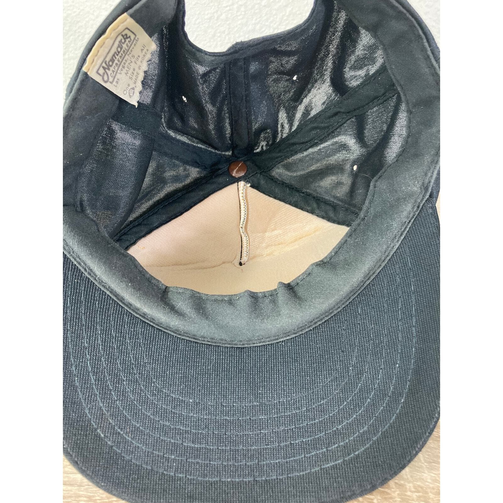 Vintage Sinclair Refinery EBASCO Hat Trucker Snapback Black Foam Mesh Gas Cap - Thumbnail 11