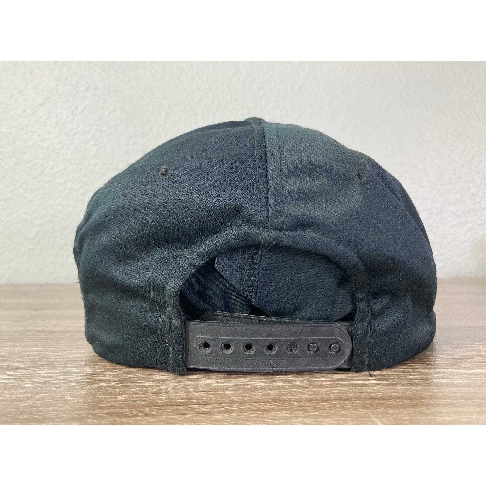 Vintage Sinclair Refinery EBASCO Hat Trucker Snapback Black Foam Mesh Gas Cap - Thumbnail 9