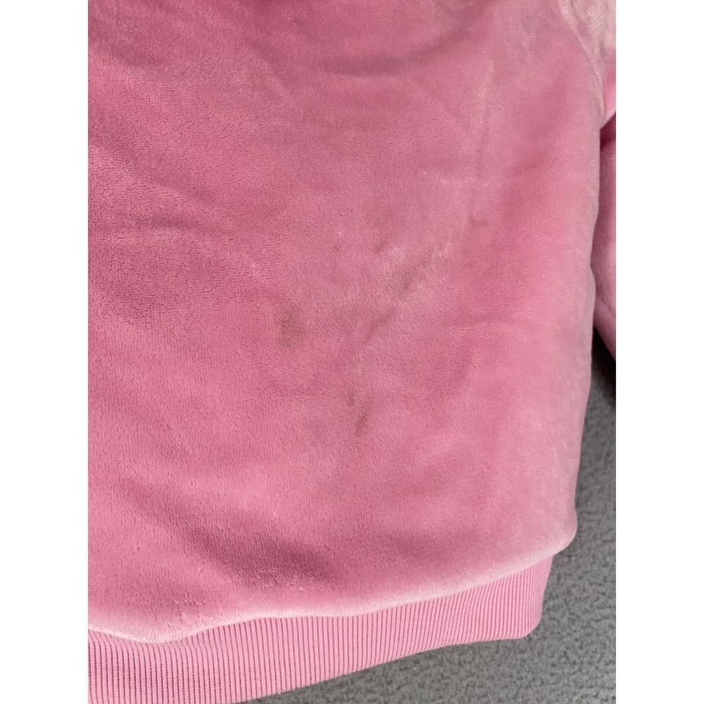 Disney Princess Ariel Cinderella Pink Sherpa Girls Hoodie Jacket Size 6 - Thumbnail 16