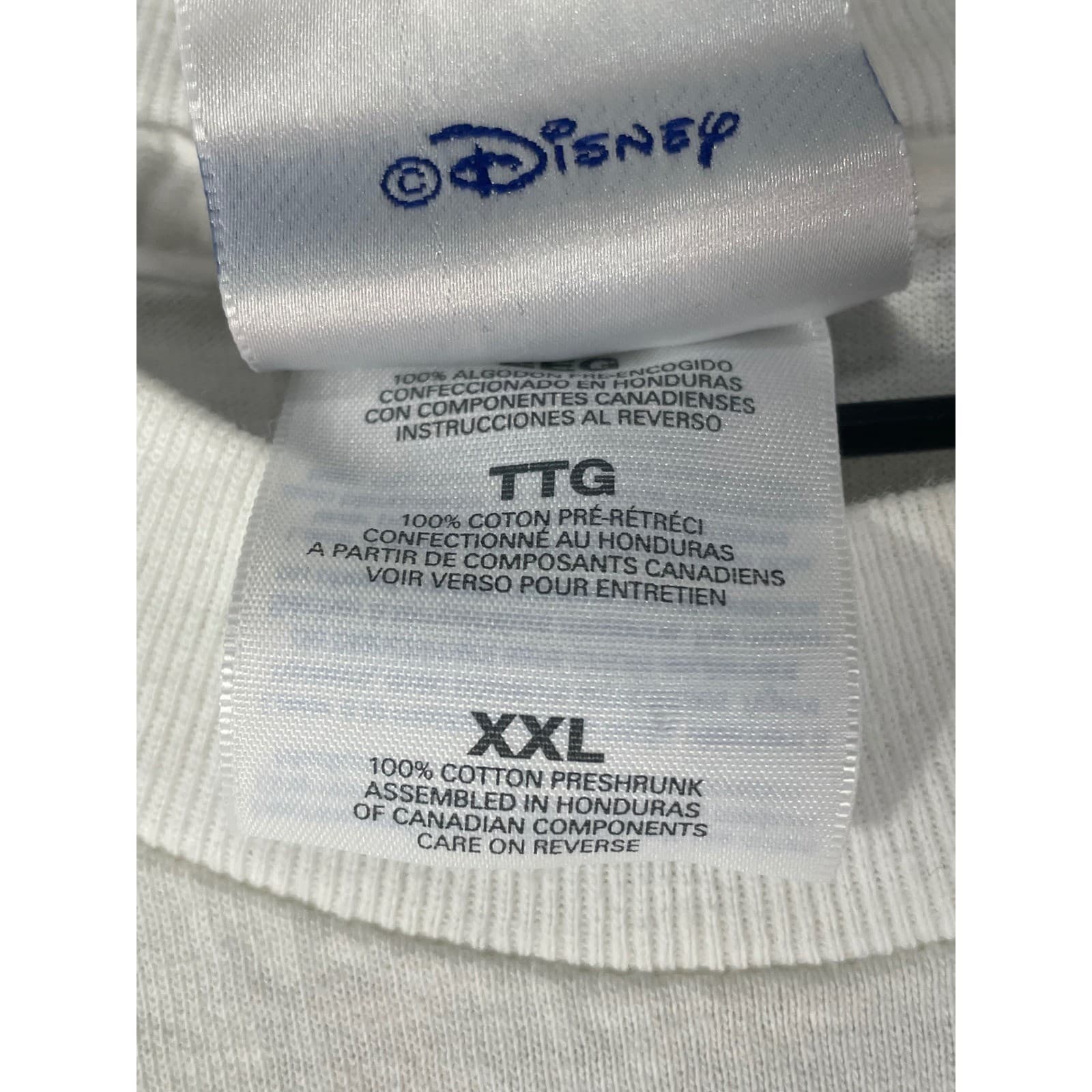 Disney Cruise Line Castaway Cay Bahamas Island Time White T-Shirt XXL Vintage - Thumbnail 6