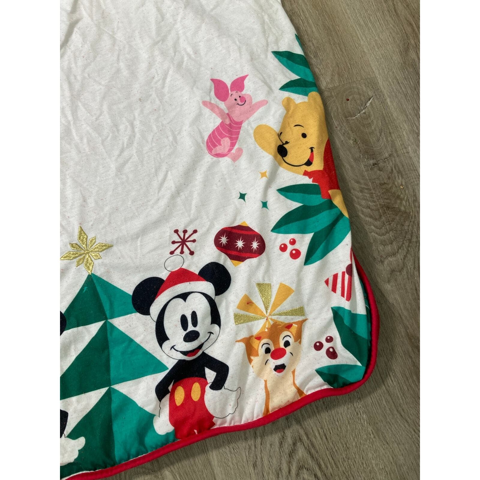 Disney Mickey & Friends My 1st Christmas Baby Crib Play Floor Blanket Multicolor - Thumbnail 6