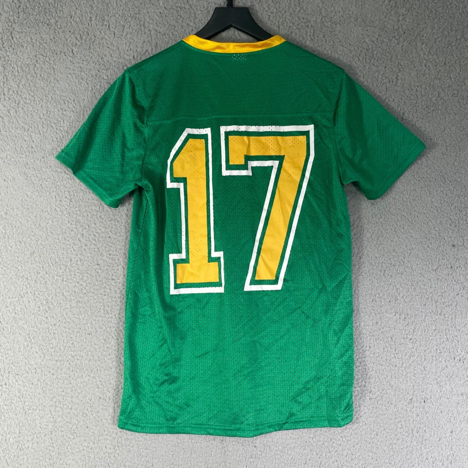 St Patricks Drinking Team Jersey Womens M Green Shamrock Graphic Shirt 17 - Thumbnail 7