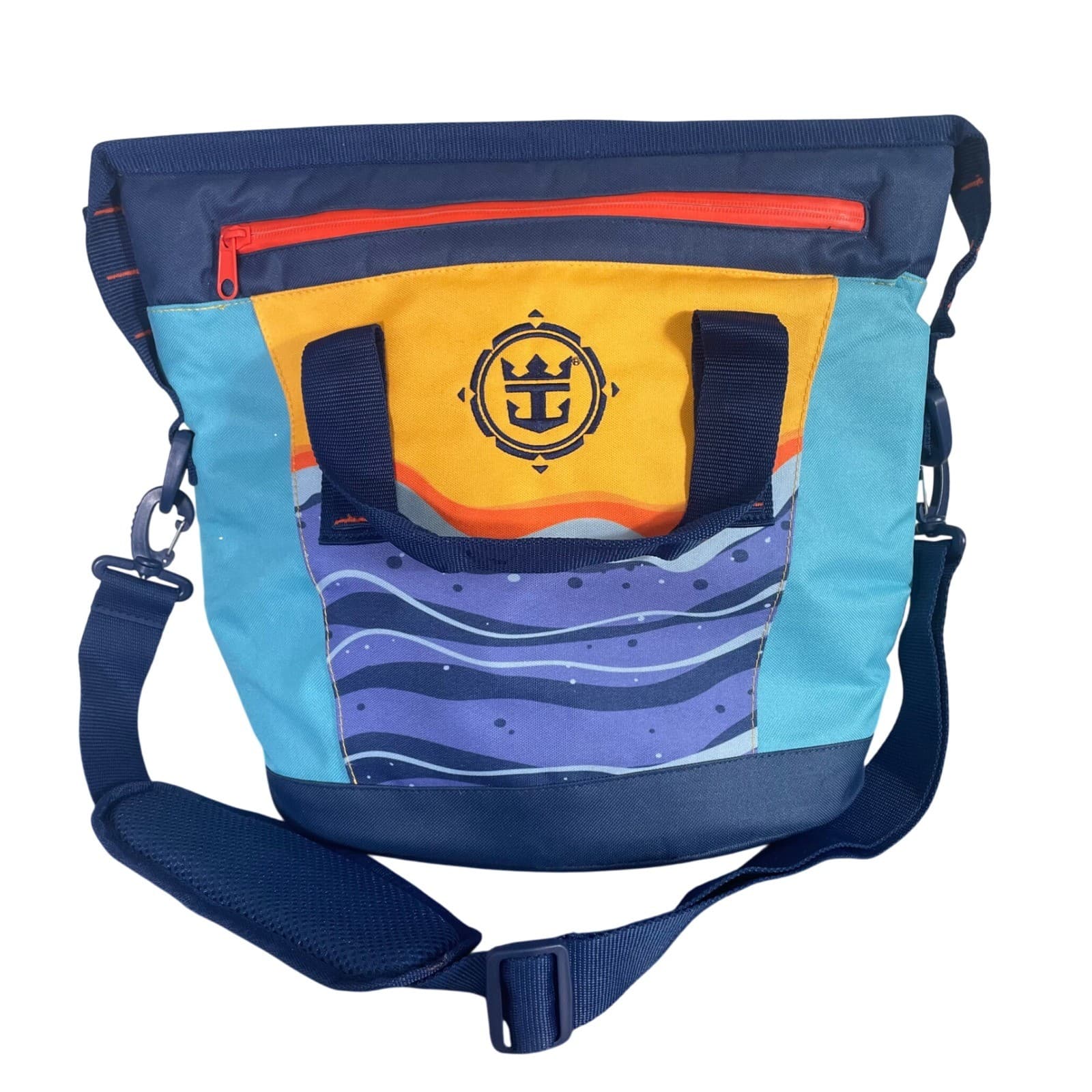 Royal Caribbean Insulated Cooler Tote Bag Cruise Beach Travel Pool Picnic 18 Can