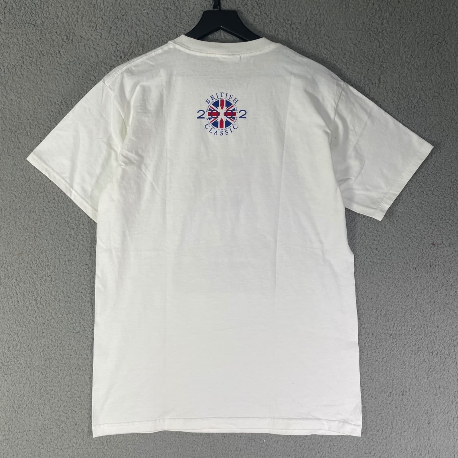 Vintage 2002 British Classic Car Show T Shirt Mens M Bryant Park Florida - Thumbnail 8