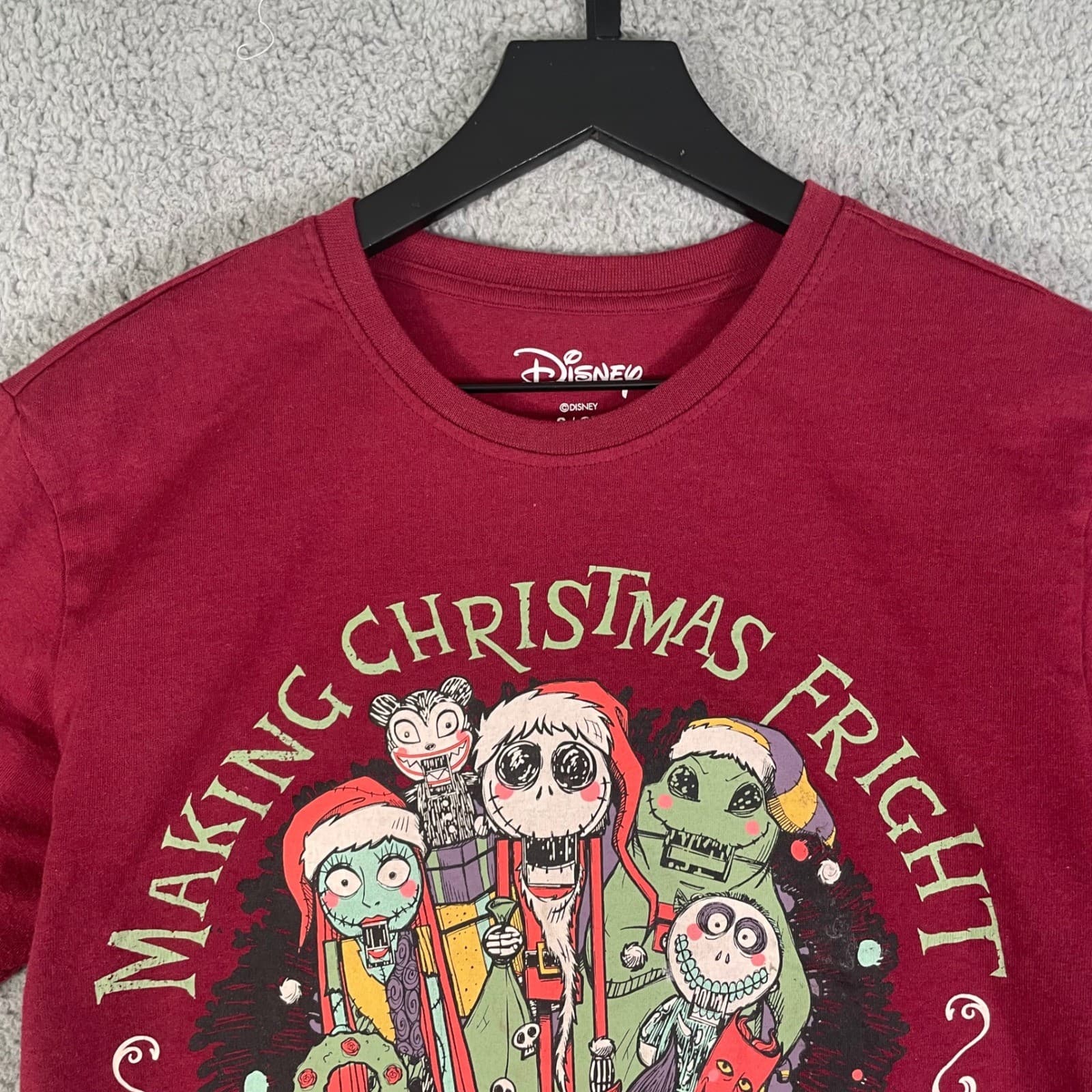 Nightmare Before Christmas Shirt Womens Small Jack Skellington Disney Halloween - Thumbnail 7
