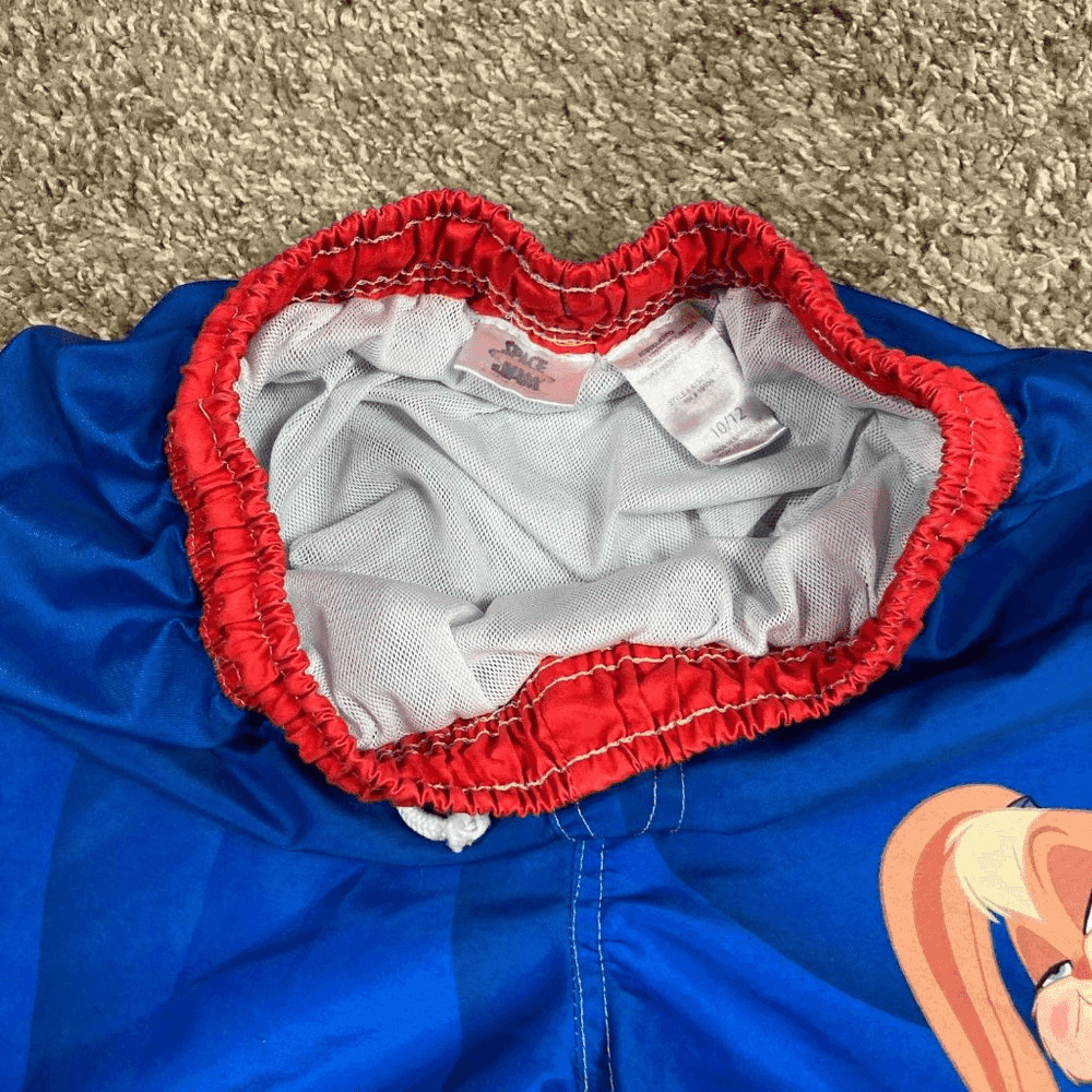 Space Jam Swim Trunks Shorts Youth Size M 10/12 Tune Squad Swimsuit Swimwear - Thumbnail 8