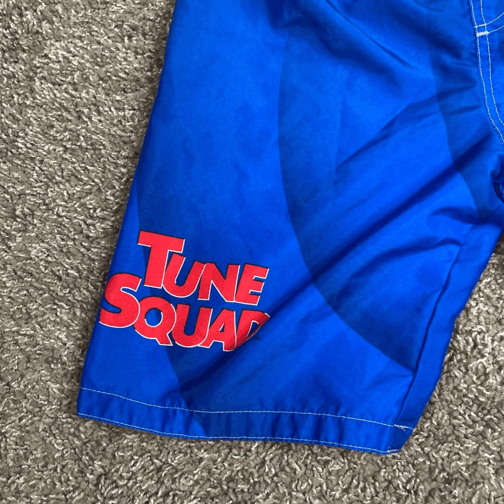 Space Jam Swim Trunks Shorts Youth Size M 10/12 Tune Squad Swimsuit Swimwear - Thumbnail 5