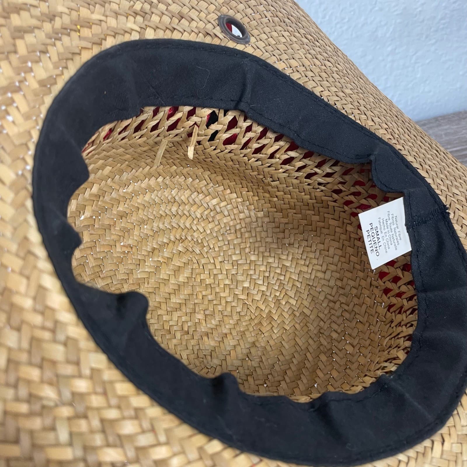 Disney Epcot Flower Garden Festival 2003 10th Anniversary Straw Hat Small - Thumbnail 11
