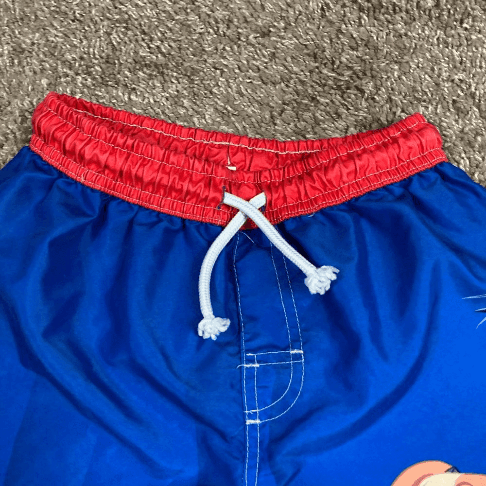 Space Jam Swim Trunks Shorts Youth Size M 10/12 Tune Squad Swimsuit Swimwear - Thumbnail 7