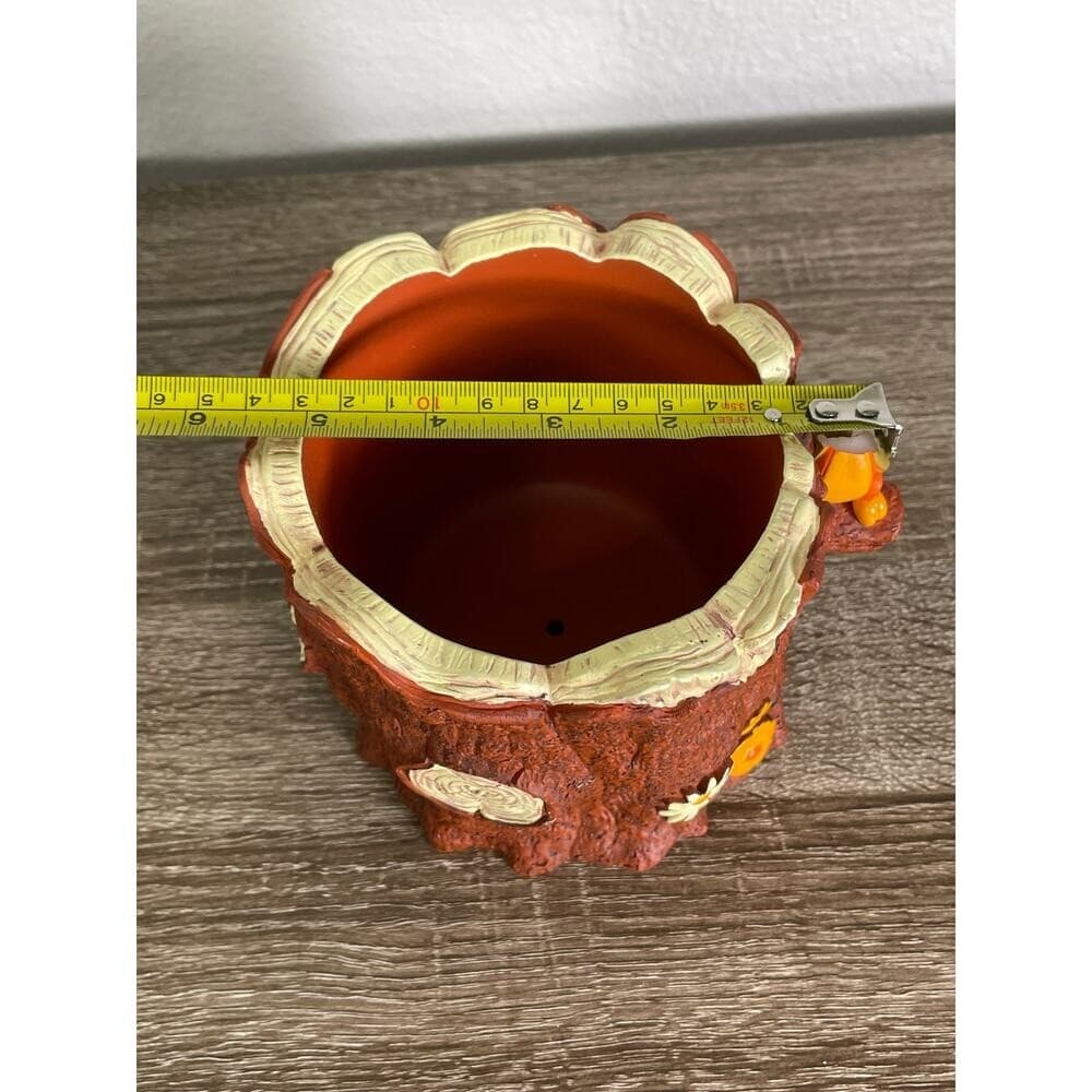Disney Winnie the Pooh Tree Stump Ceramic Planter Decorative Display - Thumbnail 13