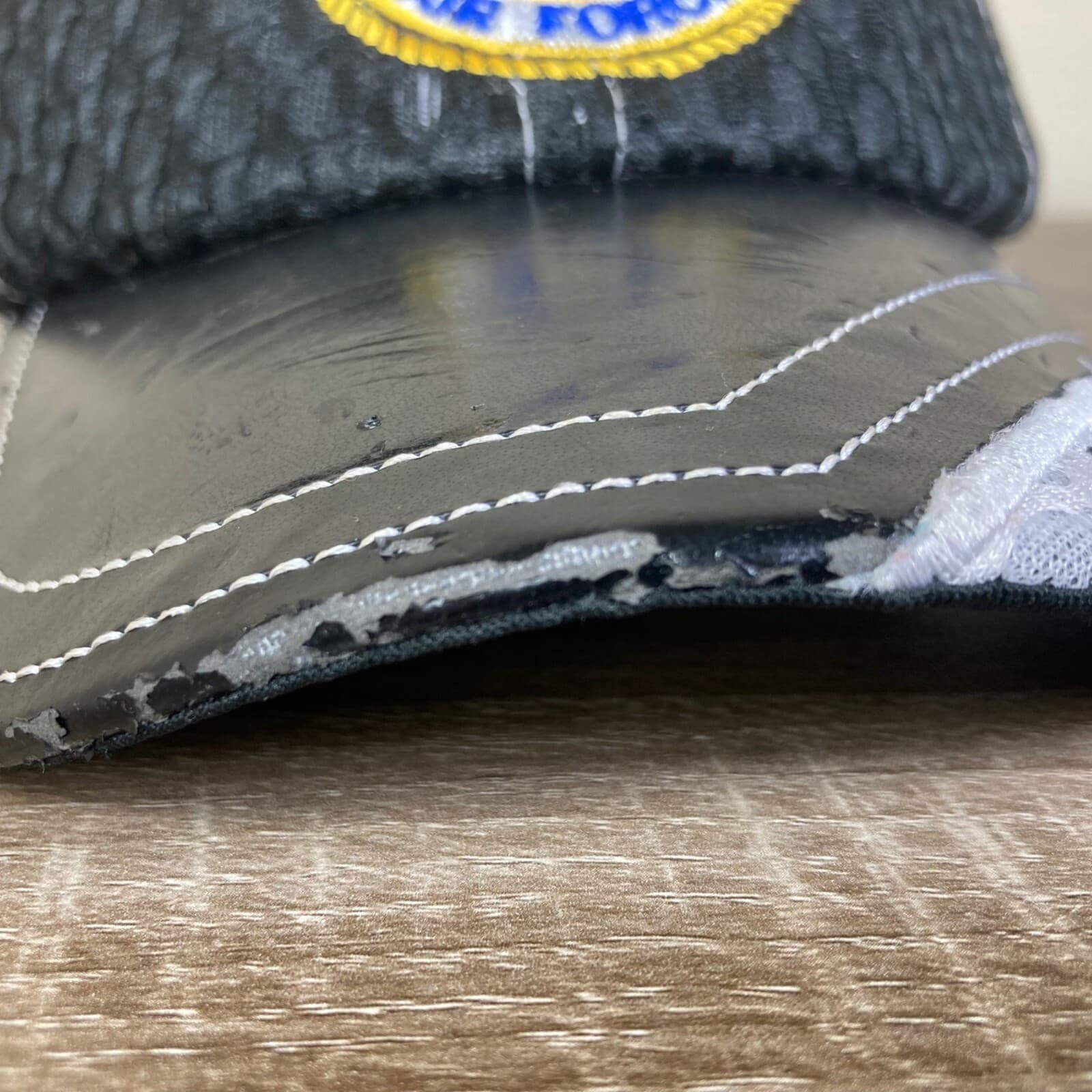 United States Air Force Hat USAF Unisex Military Embroidered USA Vet Black OSFA - Thumbnail 11