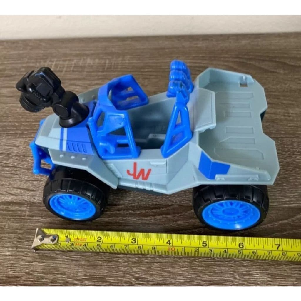 Playskool Heroes Jurassic World Dino Tracker Jeep Vehicle Toy Hasbro Blue - Thumbnail 6