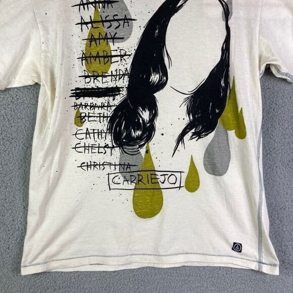 Volcom Featured ArVolcom Featured Artist T Shirt Mens Medium Ramsey Dau Carriejo - Thumbnail 8