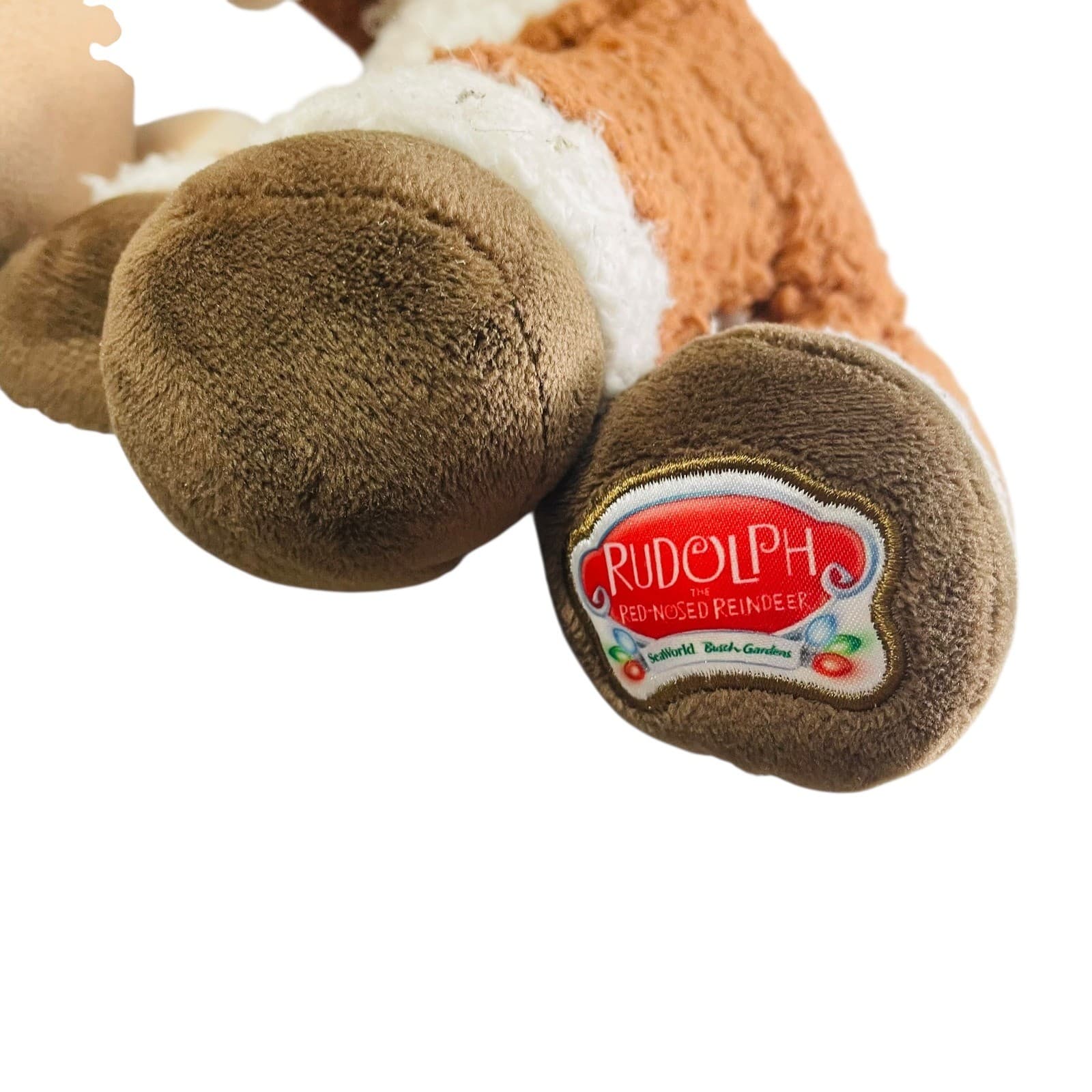 Rudolph Clarice Plush Lot Red Nosed Reindeer Christmas SeaWorld Busch Gardens - Thumbnail 9