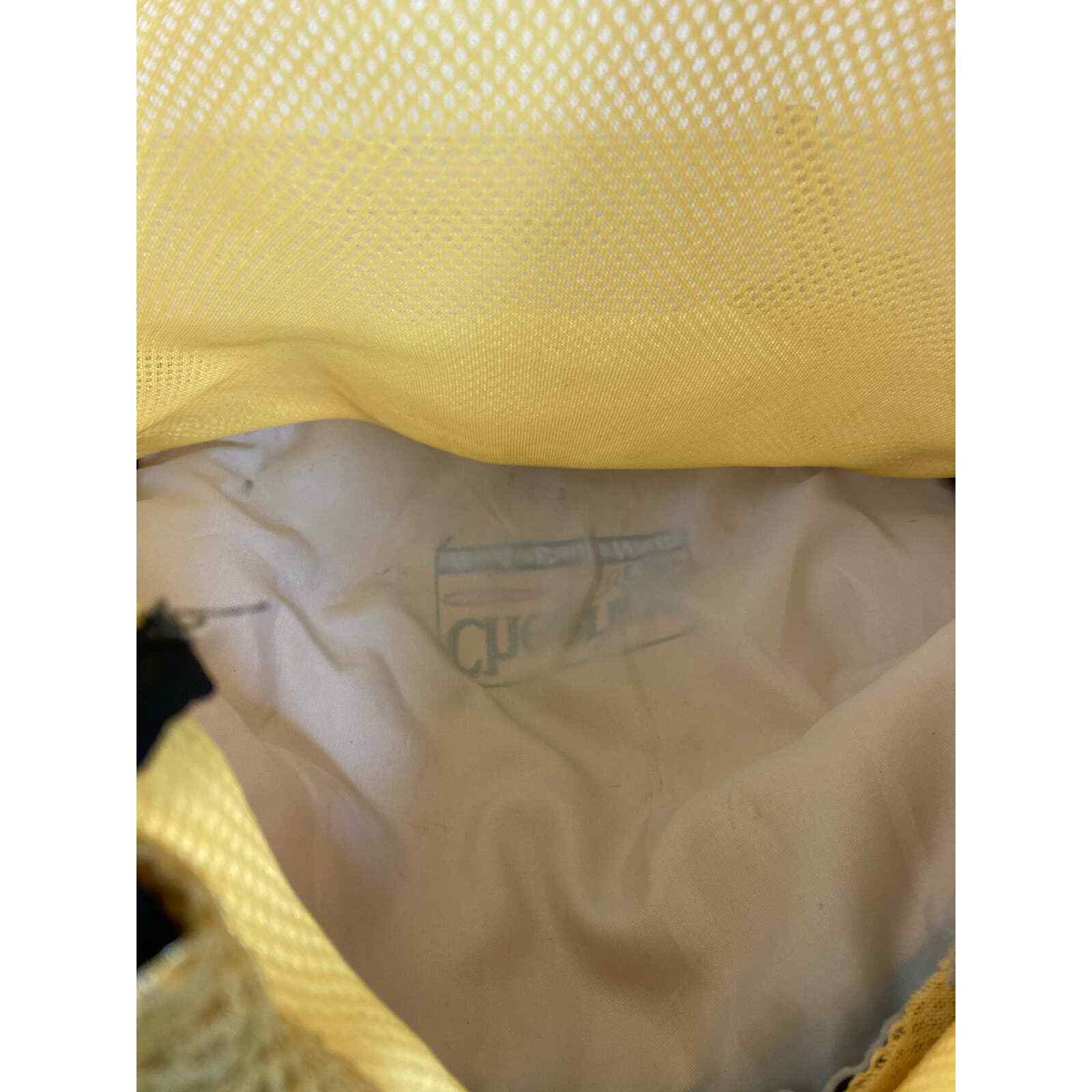 Vintage Cheerios Racing Drawstring Bag Richard Petty 43 NASCAR Promo Yellow - Thumbnail 8