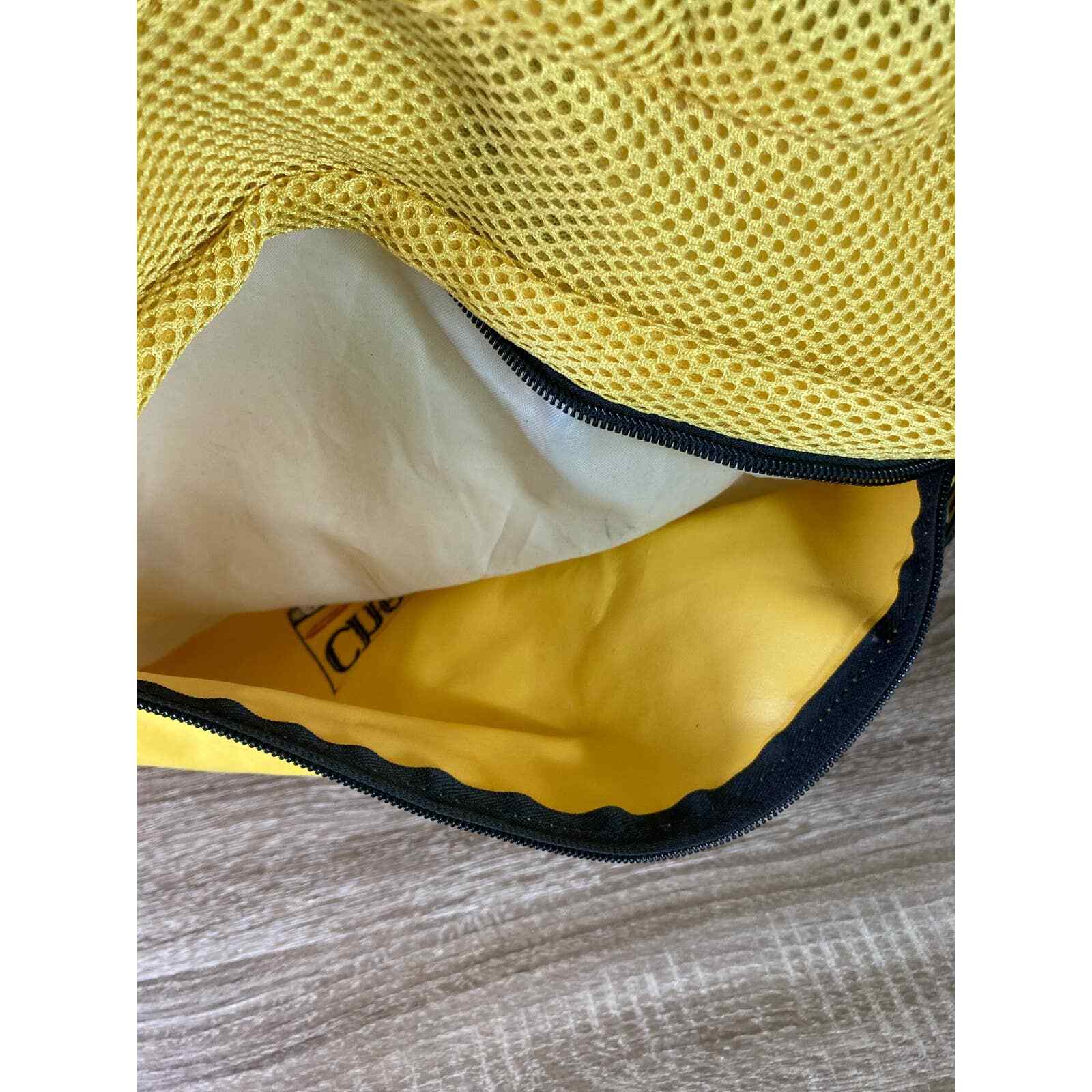 Vintage Cheerios Racing Drawstring Bag Richard Petty 43 NASCAR Promo Yellow - Thumbnail 2