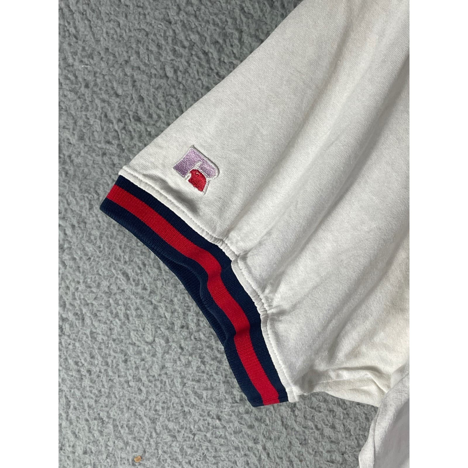 Vintage 90s Atlanta Braves Jersey Mens L Russell Athletic MLB Button Front USA - Thumbnail 5