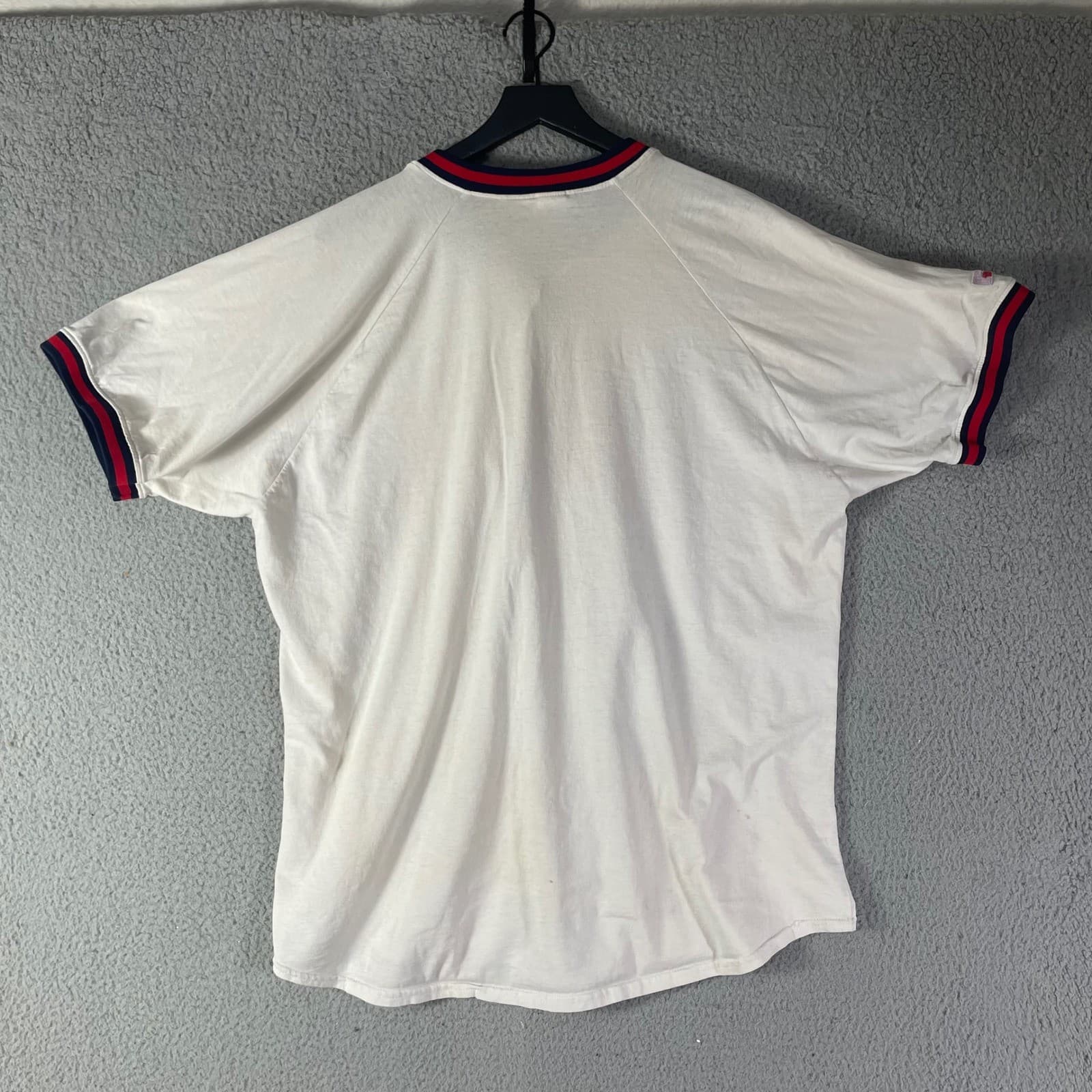 Vintage 90s Atlanta Braves Jersey Mens L Russell Athletic MLB Button Front USA - Thumbnail 8