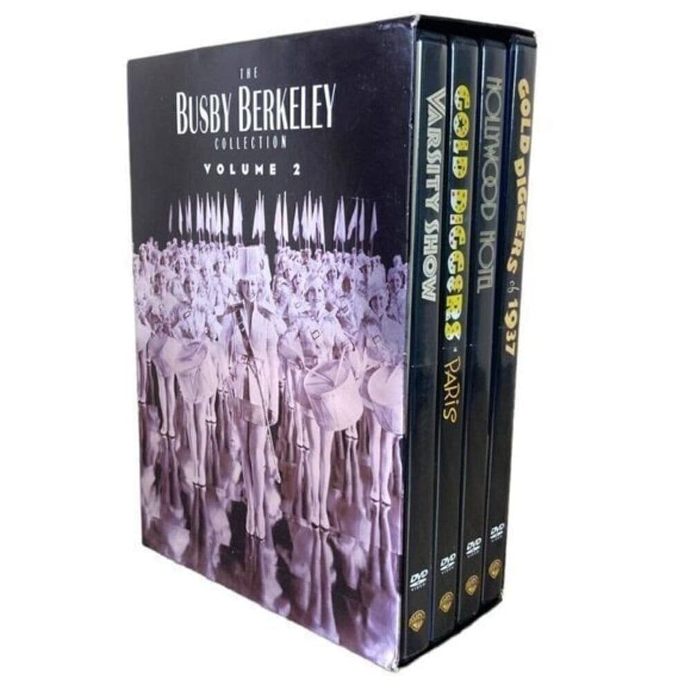 Busby Berkeley Collection Vol 2 DVD Gold Diggers 1937 Hollywood Hotel 4 Disc - Thumbnail 4