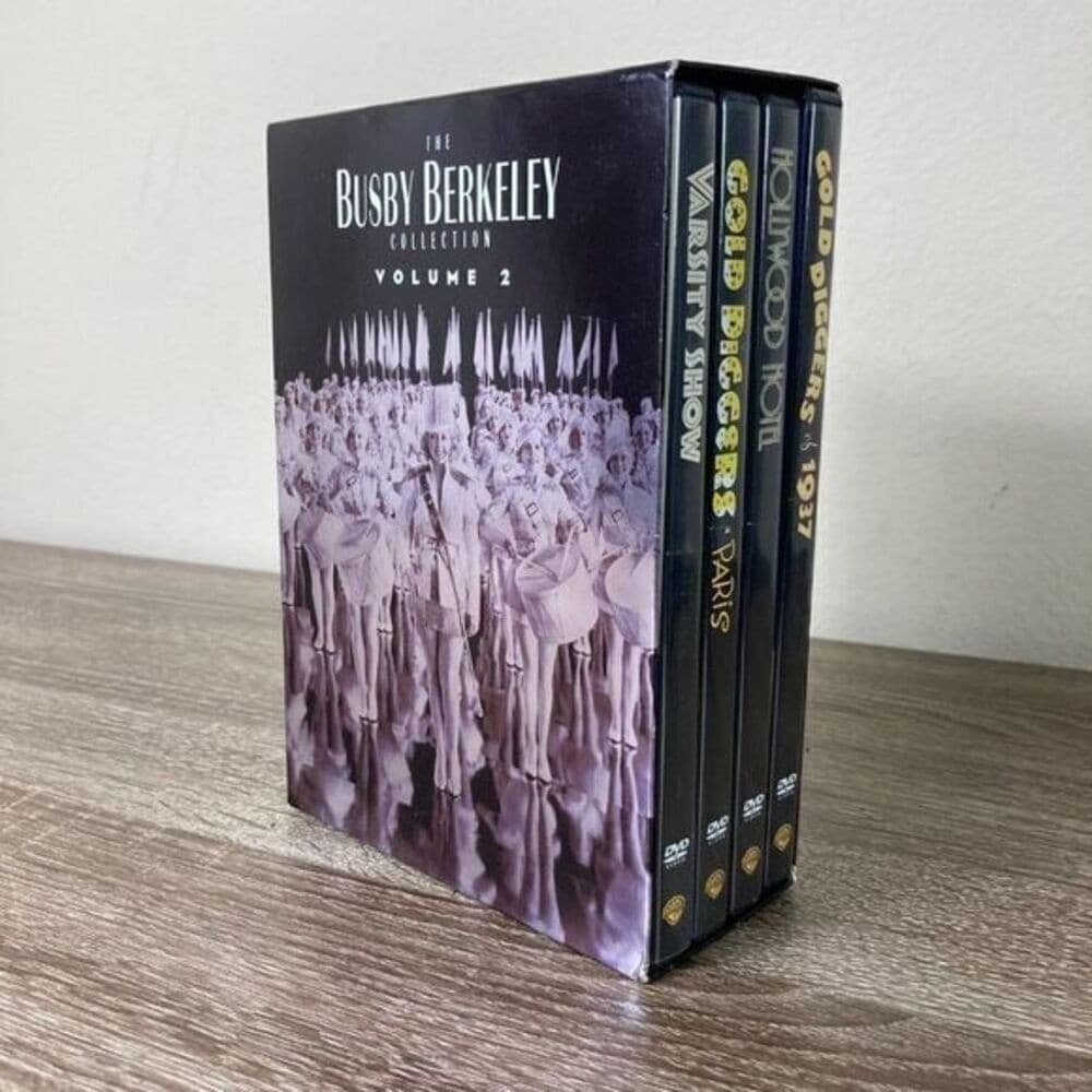 Busby Berkeley Collection Vol 2 DVD Gold Diggers 1937 Hollywood Hotel 4 Disc - Thumbnail 6