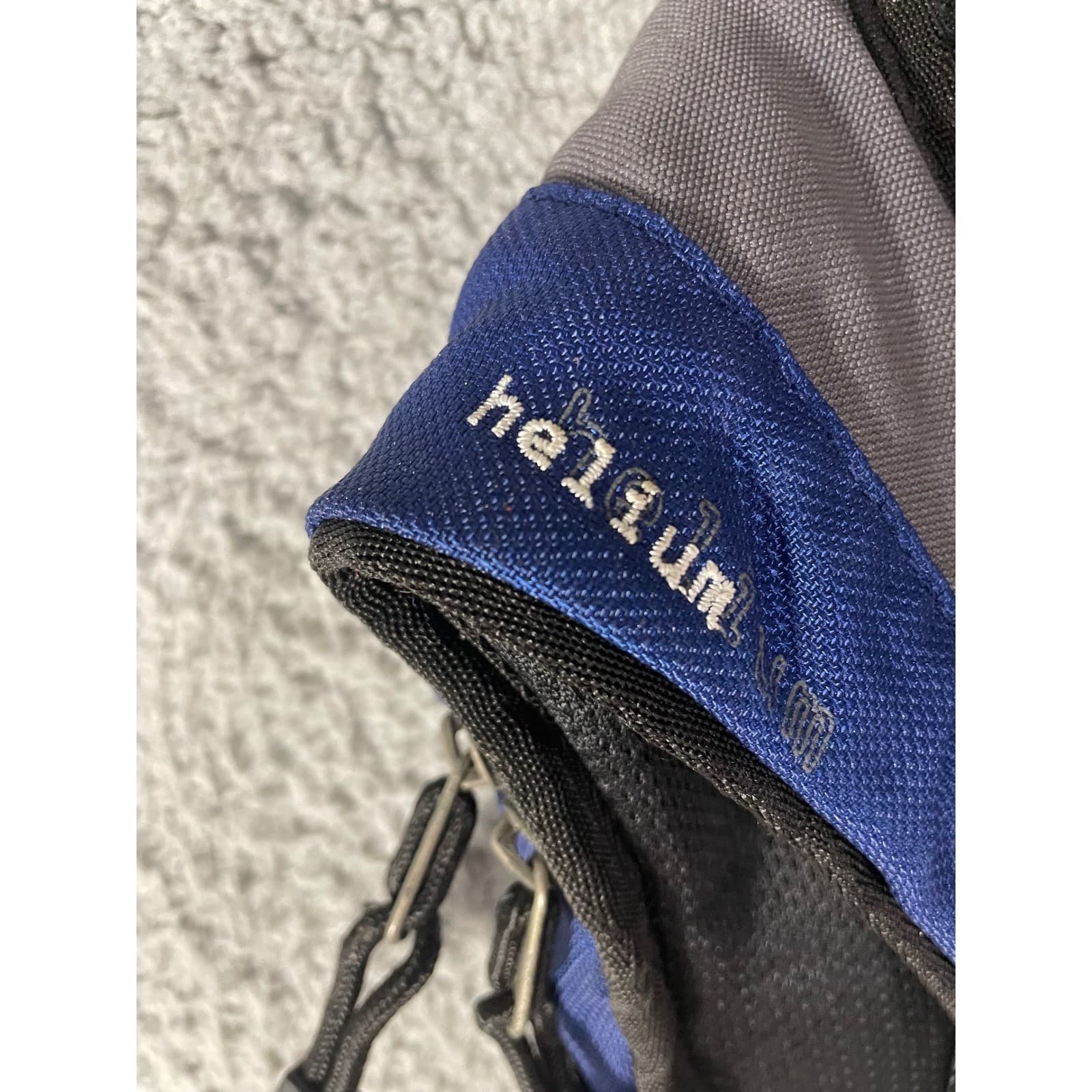 JanSport Helium Hydration Backpack Gray Blue Hiking Cycling Running Pack - Thumbnail 4