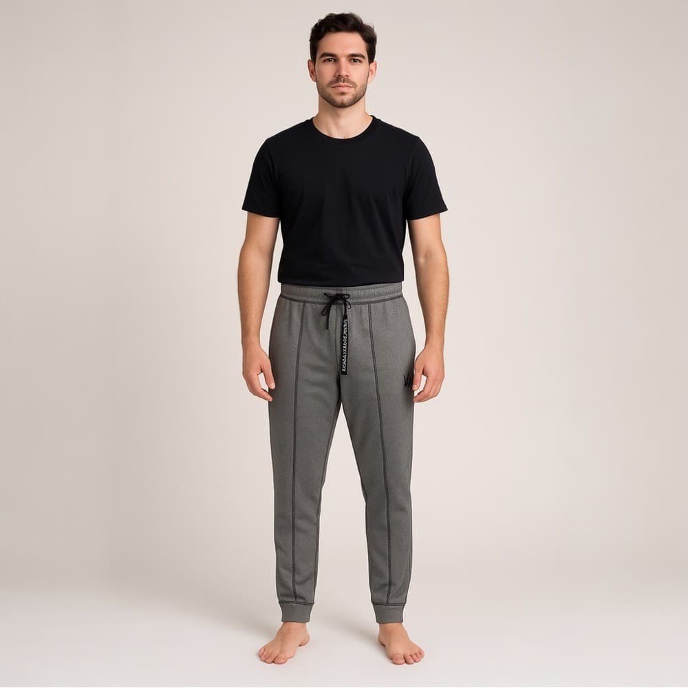Spyder Jogger Pants Mens XL Gray Activewear Lounge Sweatpants Drawstring - Thumbnail 2