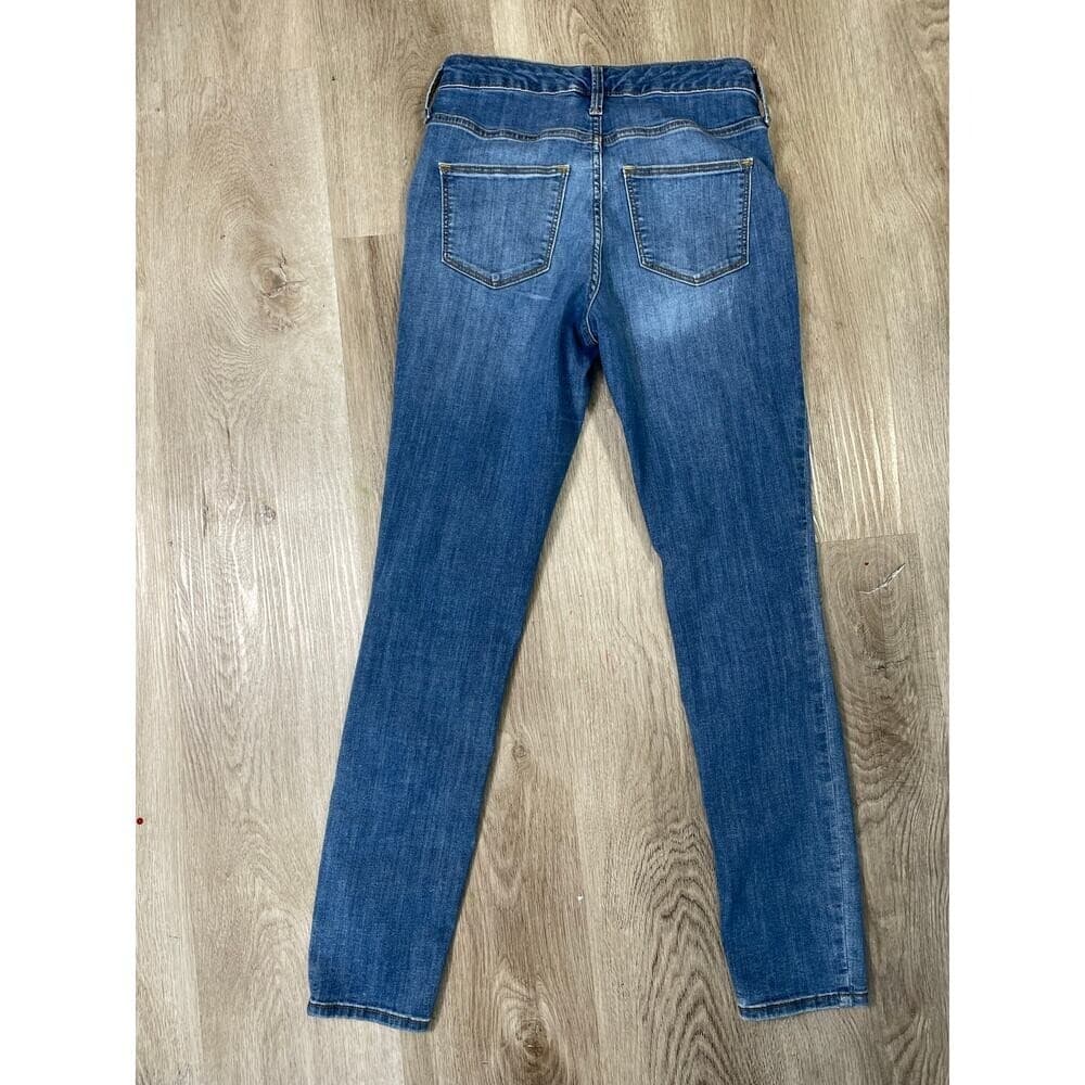 Universal Thread High Rise Skinny Jeans Womens Size 2 Blue Stretch Denim - Thumbnail 6