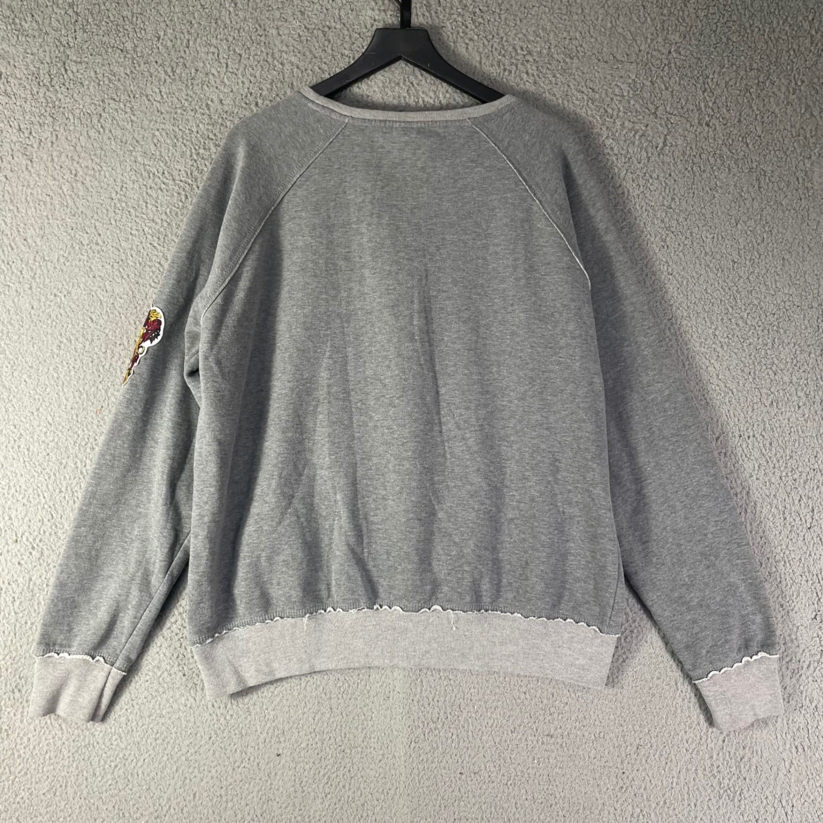 Harry Potter Gryffindor Sweatshirt Mens XL Gray Universal Studios Crewneck - Thumbnail 7