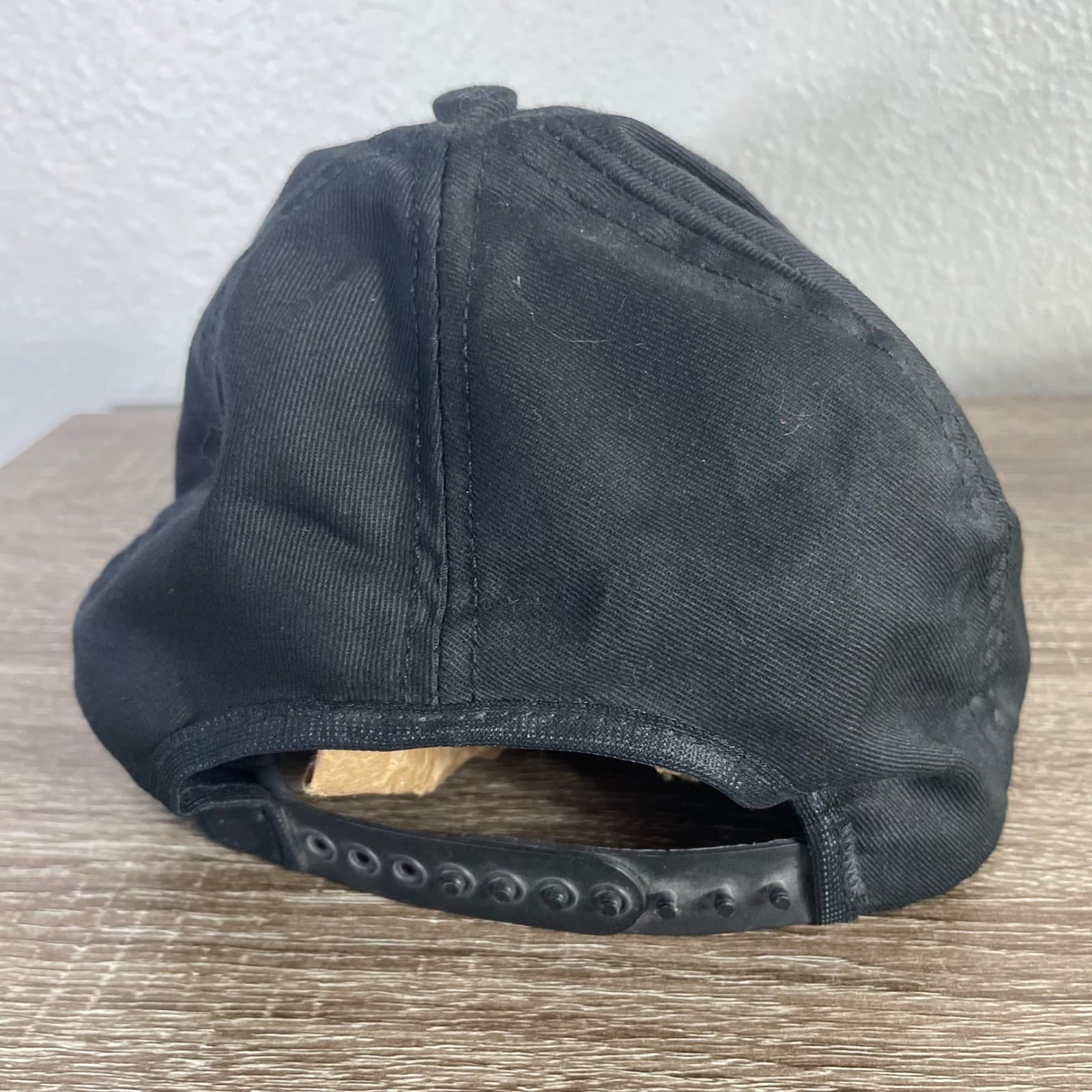 Vintage Miller Genuine Draft Hat Snapback Black Beer Logo Cap USA 90s - Thumbnail 7