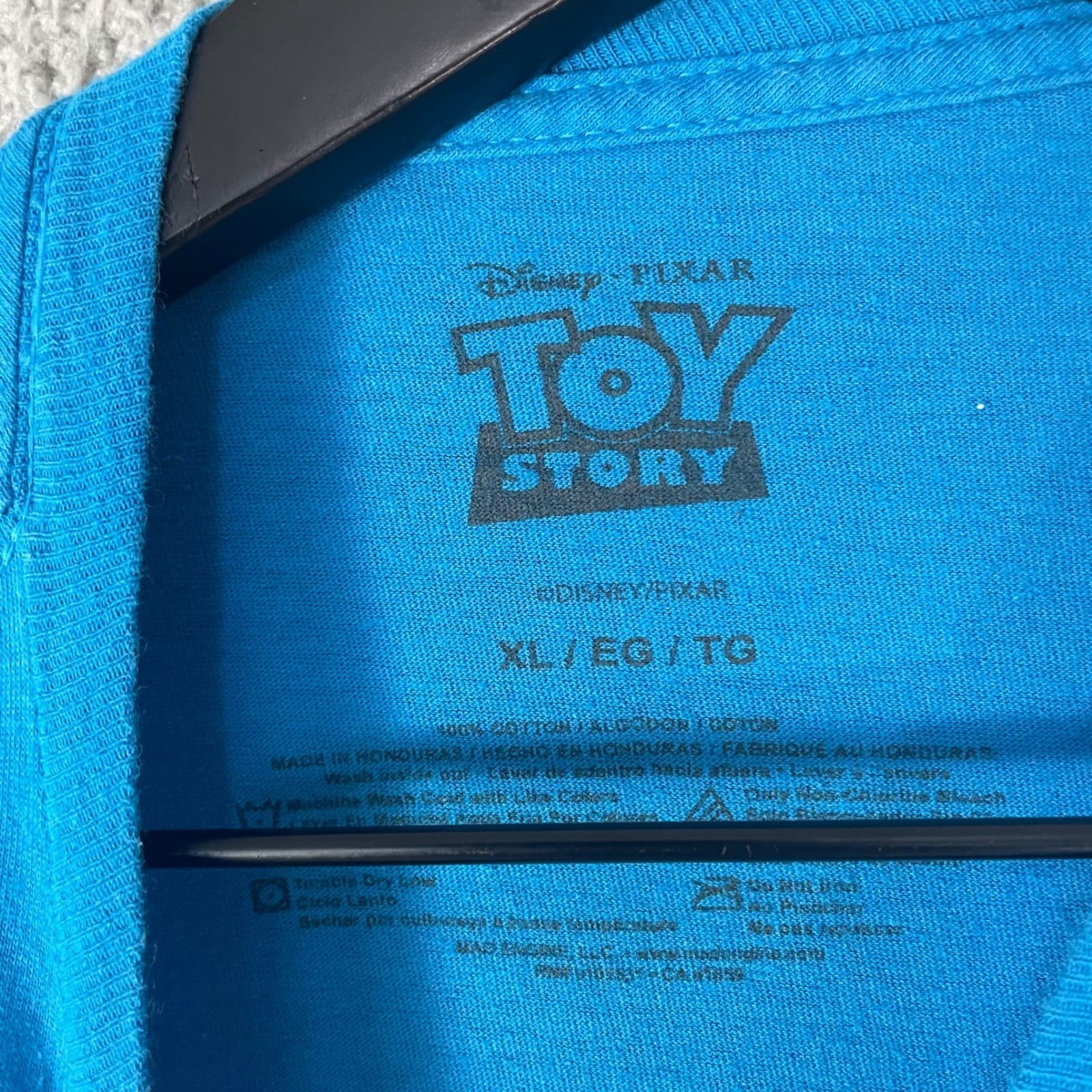 Toy Toy Story Pizza Planet Shirt Mens XL Blue Disney Pixar Costume Graphic Tee - Thumbnail 4
