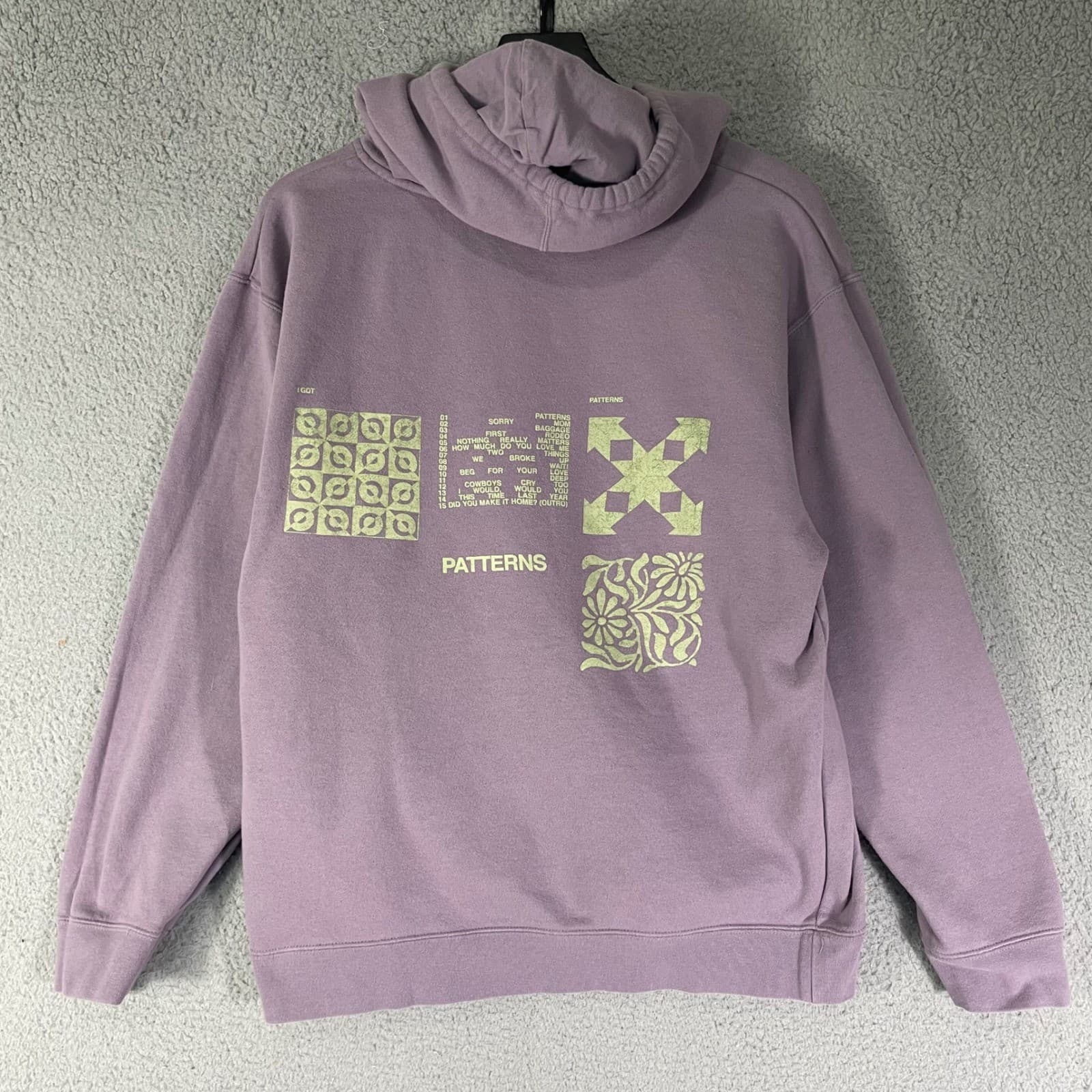 Kelsea Ballerini Patterns Hoodie Womens Purple Tour Merch Country Music - Thumbnail 7