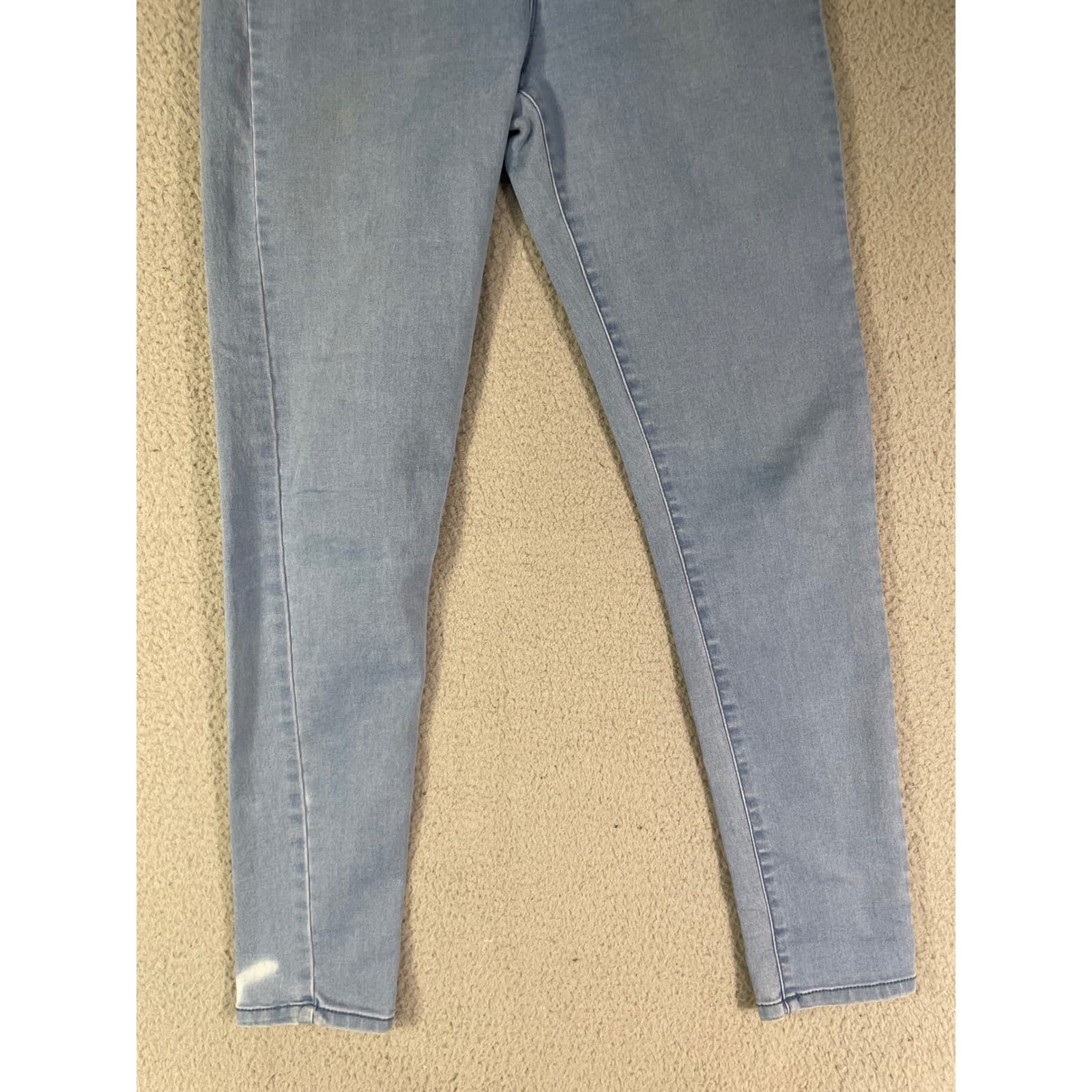 Forever 21 Jeans Womens 28 High Rise Skinny Light Wash Blue Stretch Denim - Thumbnail 6