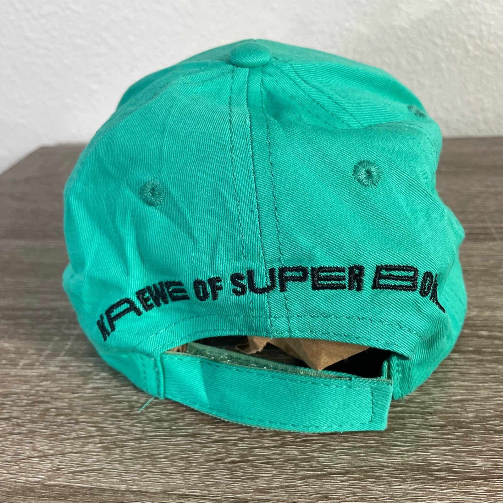 Super Bowl LIX Hat Teal NFL Football Cap Krewe Adjustable 2025 New Orleans - Thumbnail 8